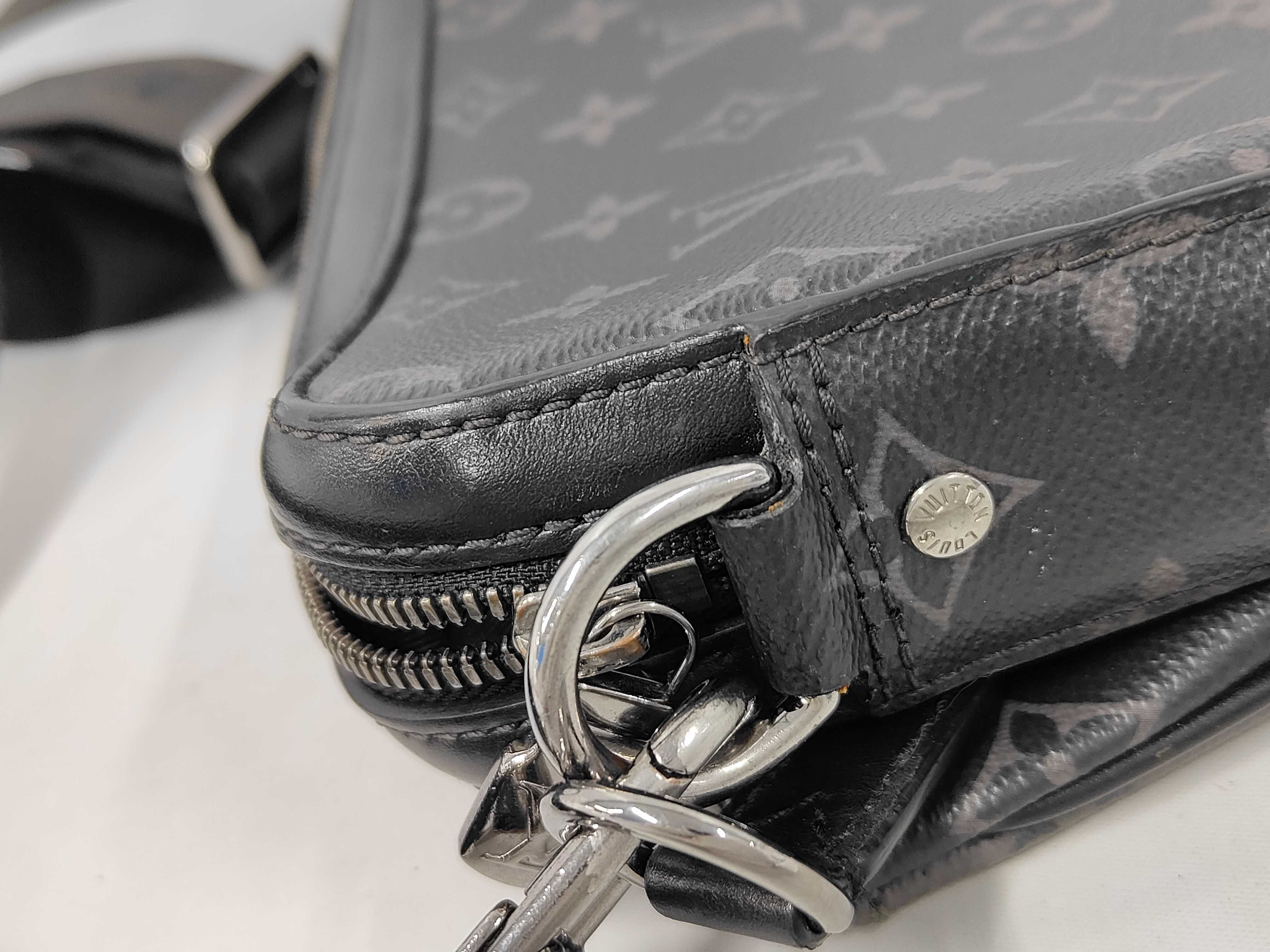Monogram LV Trio Messenger Monogram Eclipse M69443 Black TJ5210 (with IC) Shoulder Bag — view 6