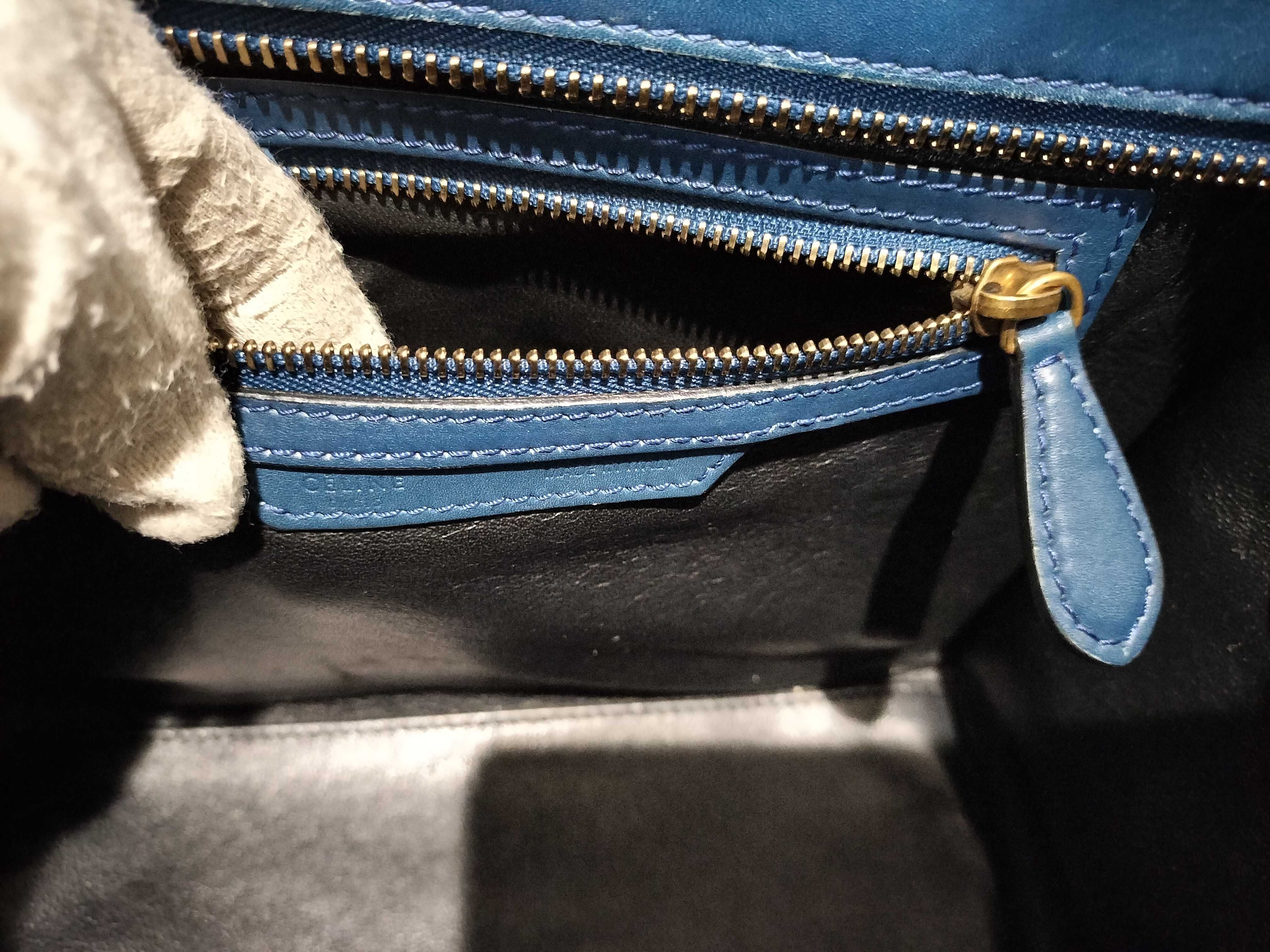 navy handbag — view 12