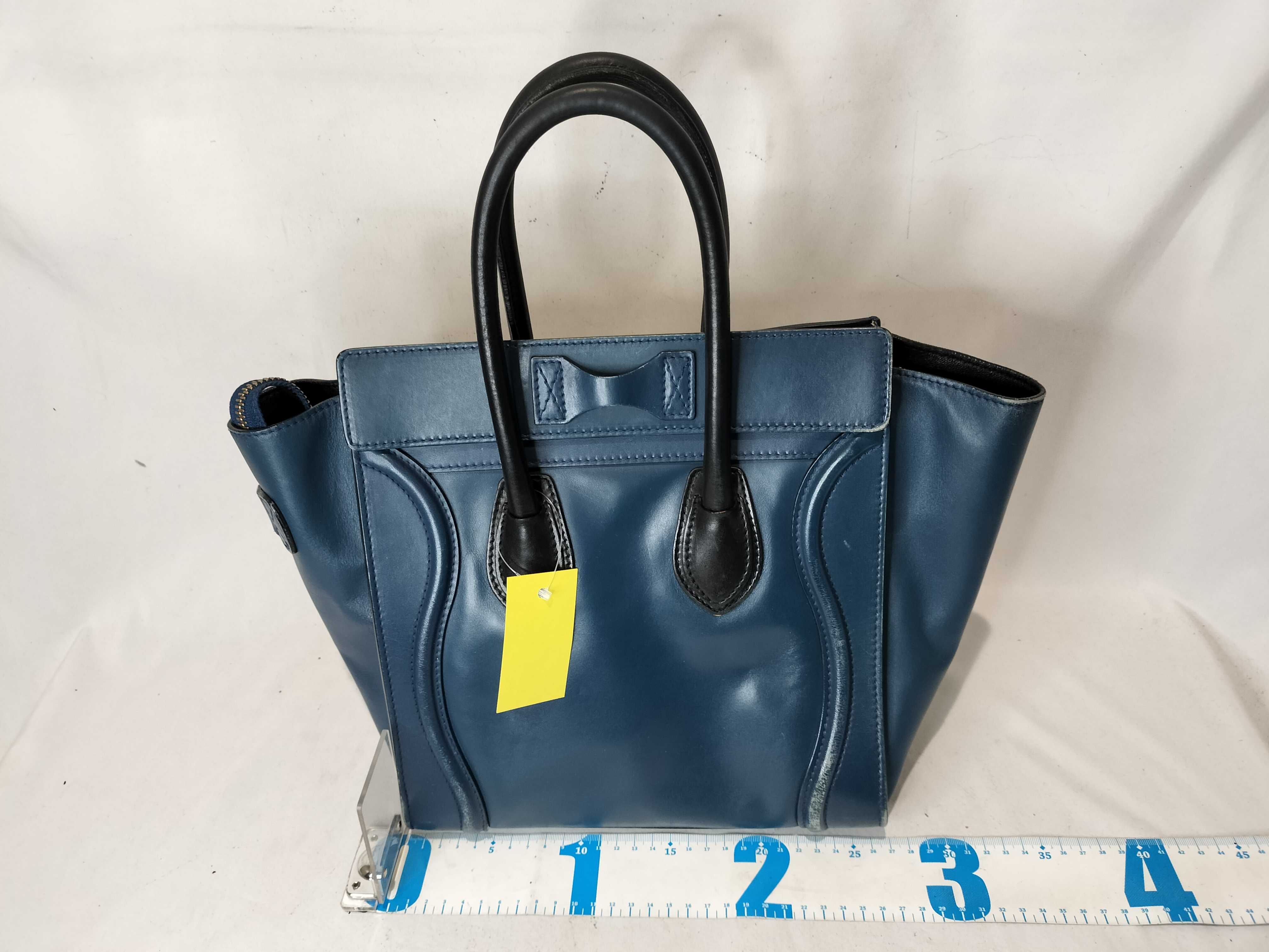 navy handbag — view 3
