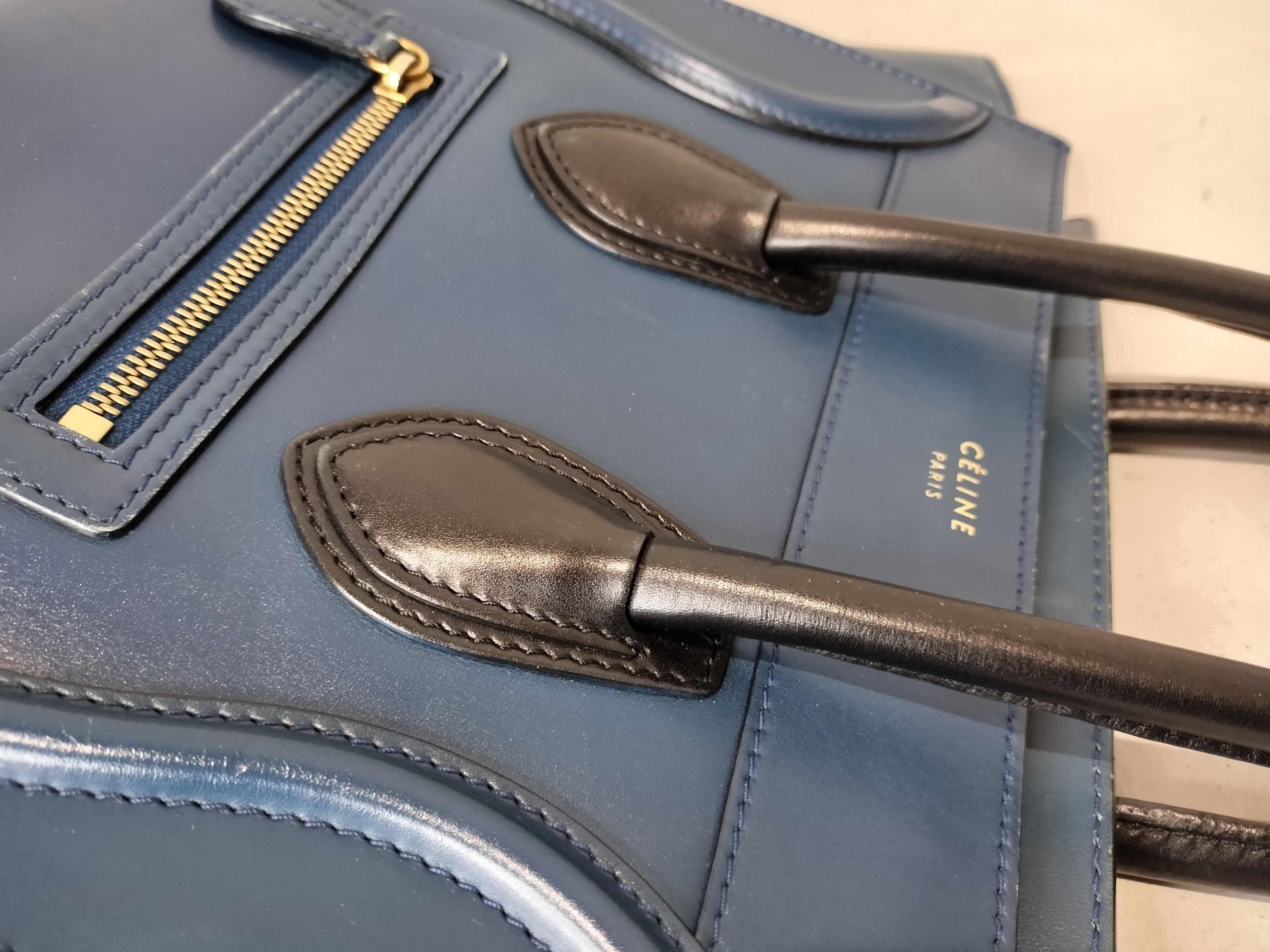 navy handbag — view 6