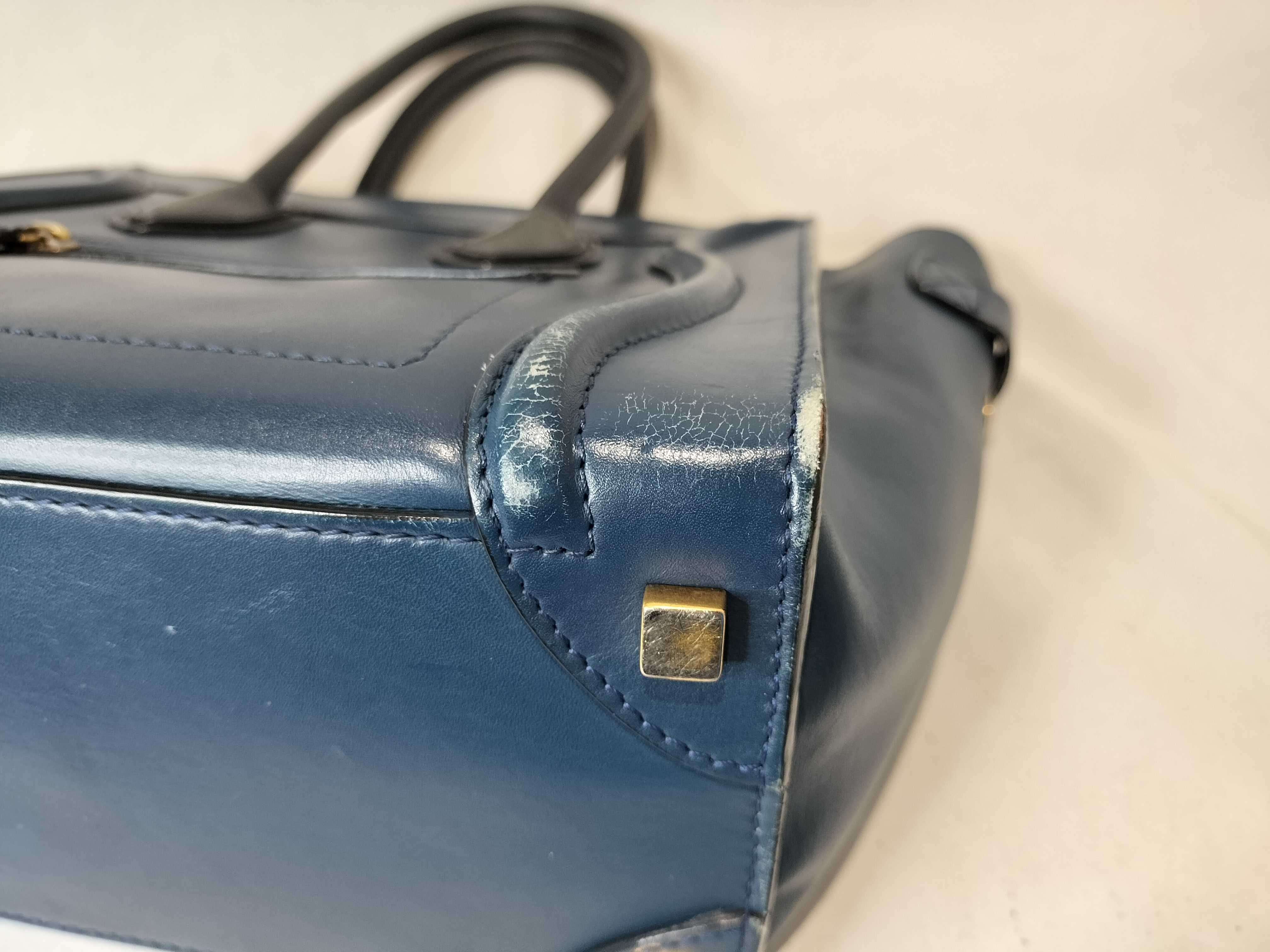 navy handbag — view 7