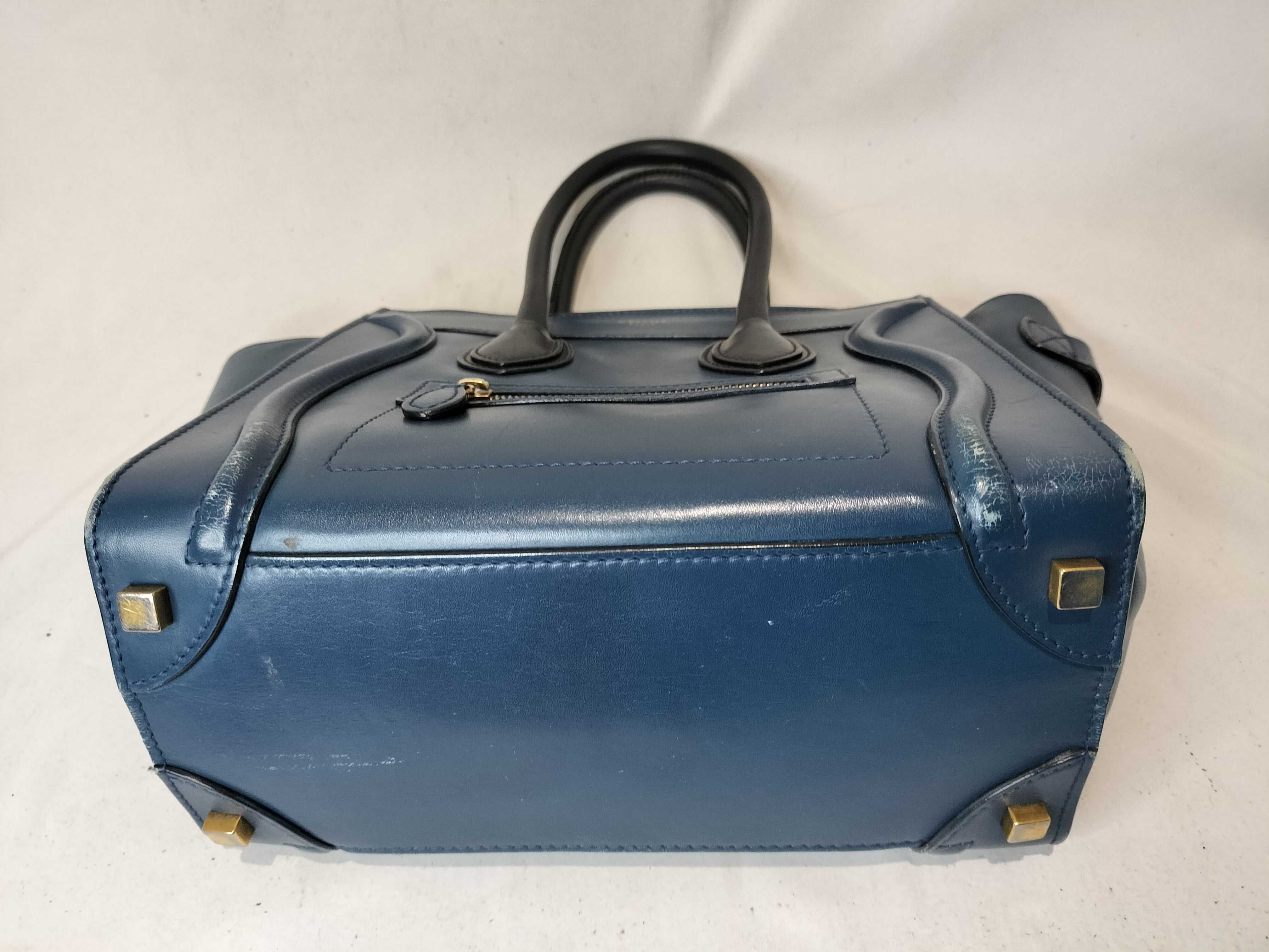 navy handbag — view 8