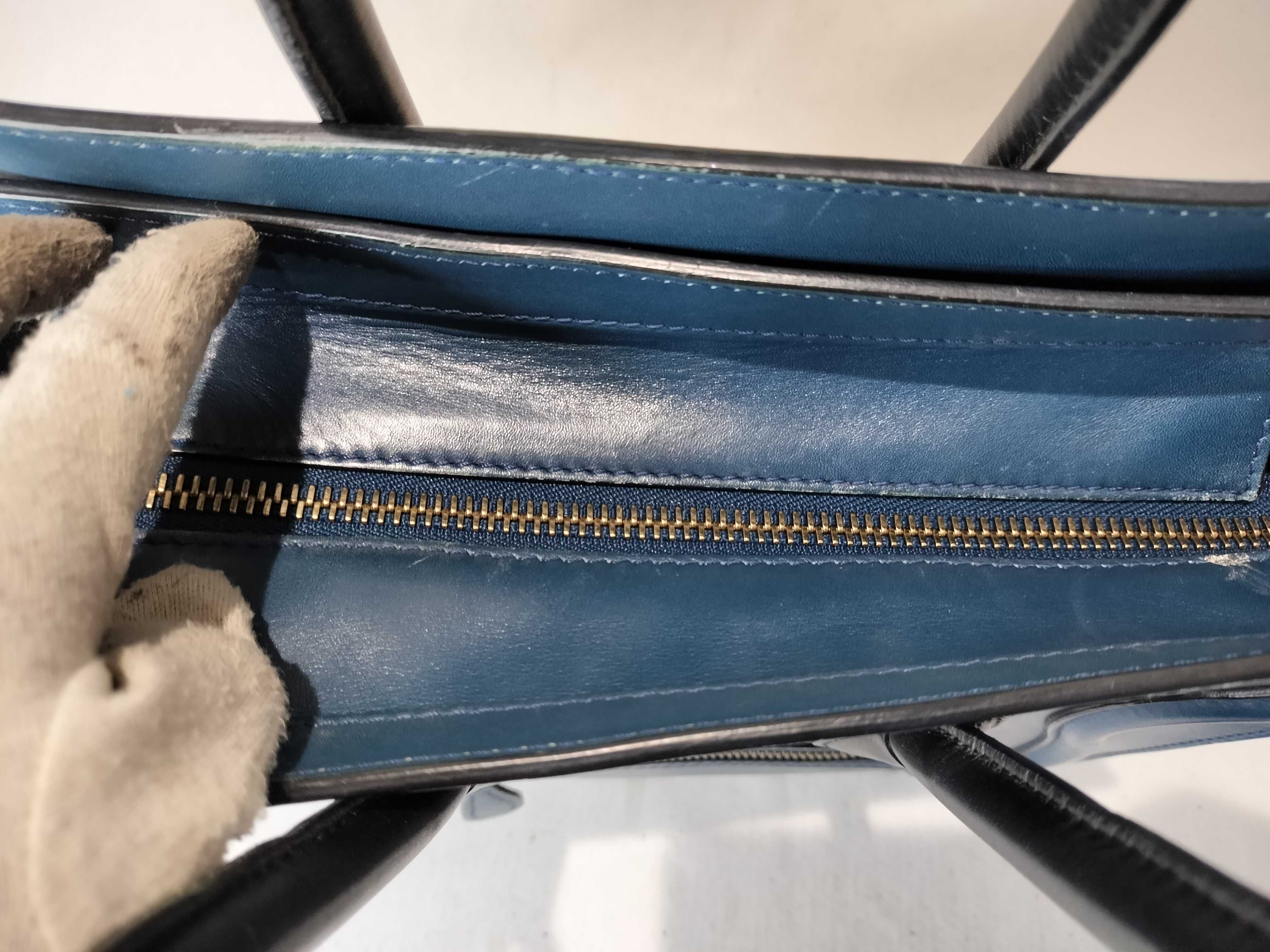 navy handbag — view 9