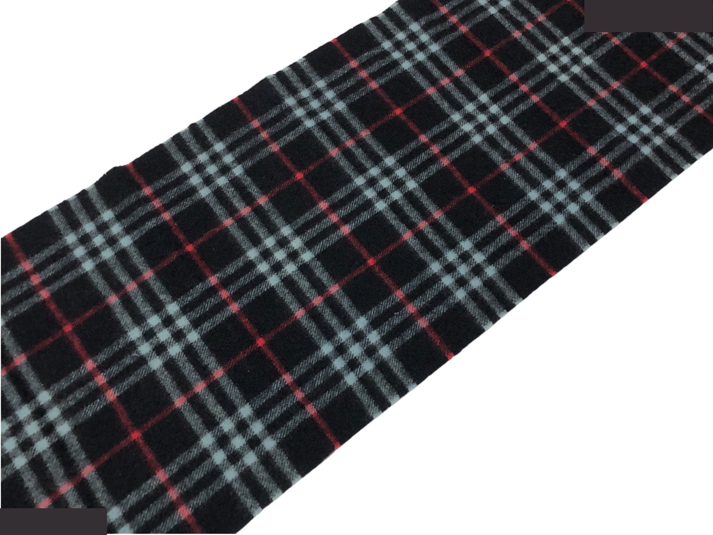 scarf, check pattern, 100% cashmere. — view 7