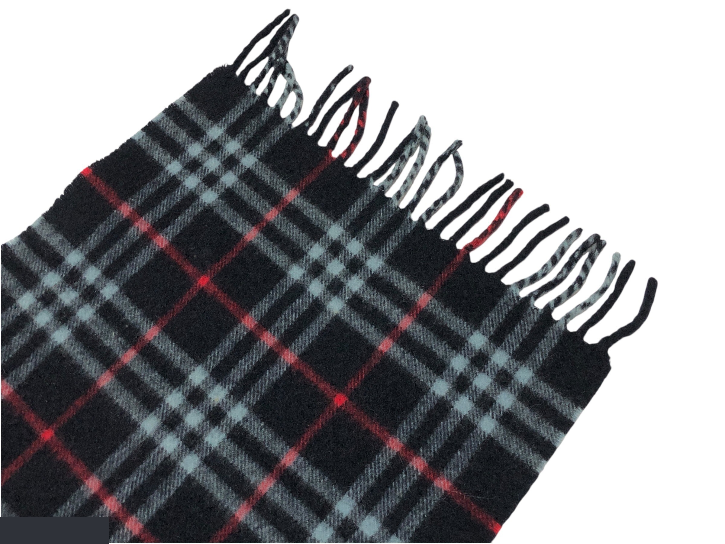 scarf, check pattern, 100% cashmere. — view 8