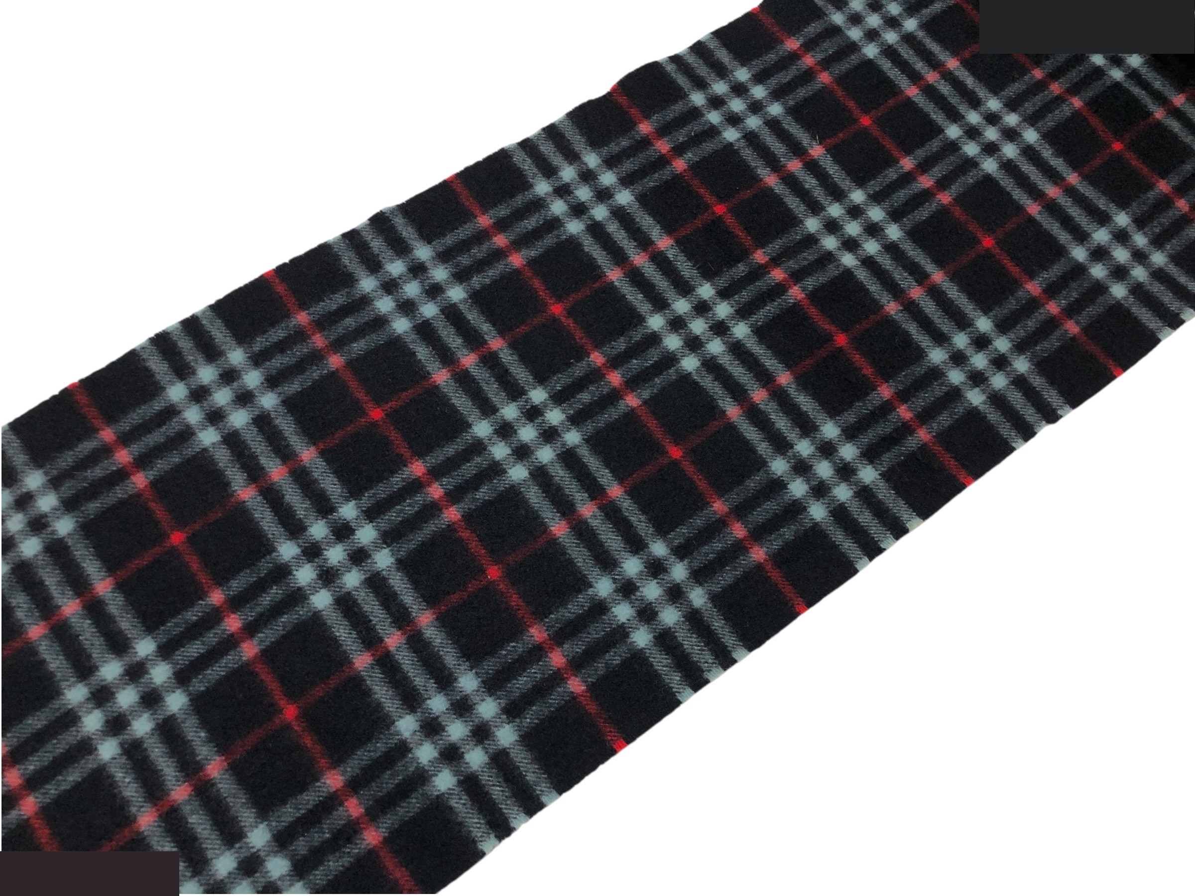 scarf, check pattern, 100% cashmere. — view 10