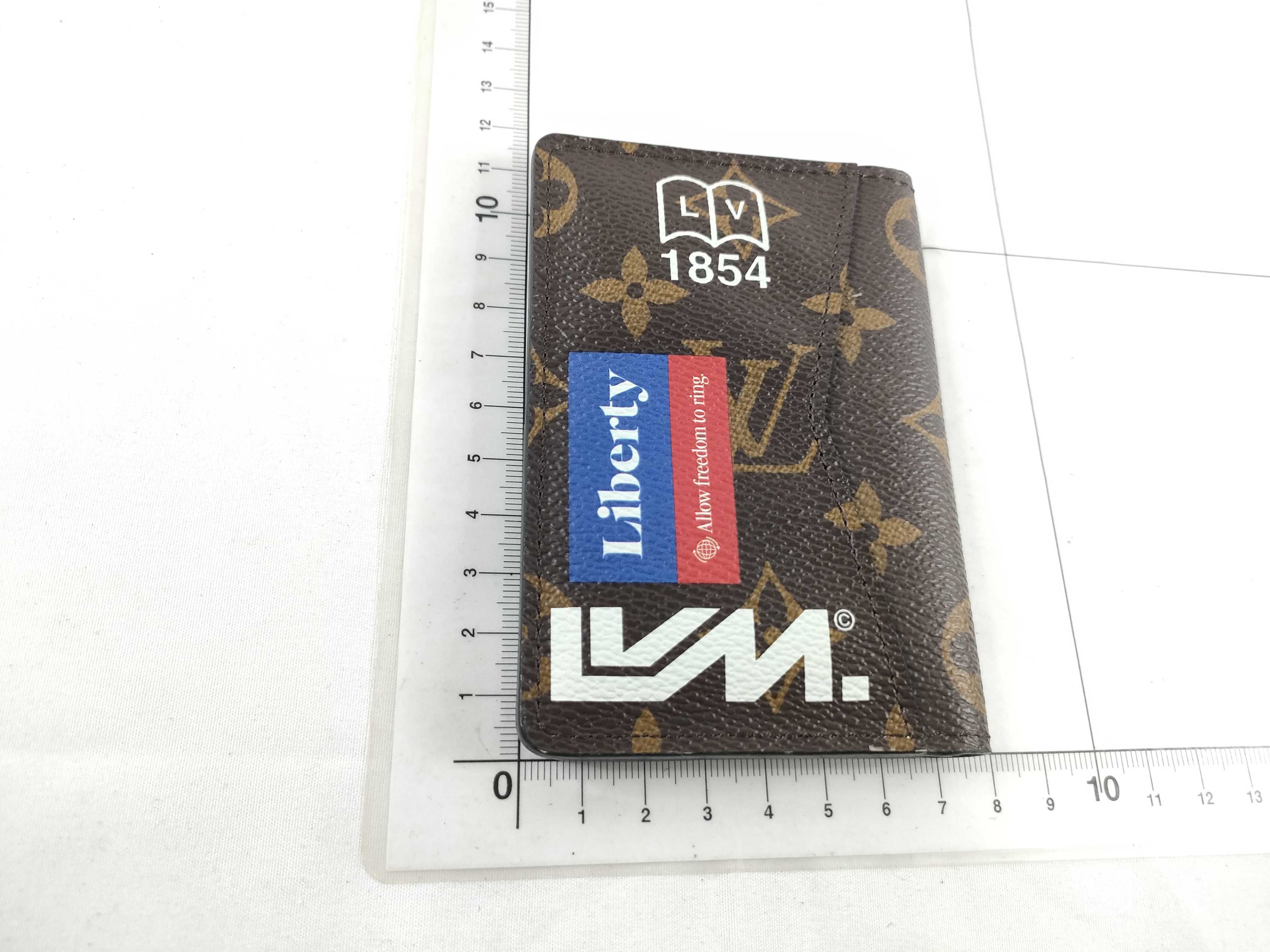 Monogram Vuitton Monogram Logo Story Organizer de Poche Card Case — view 2