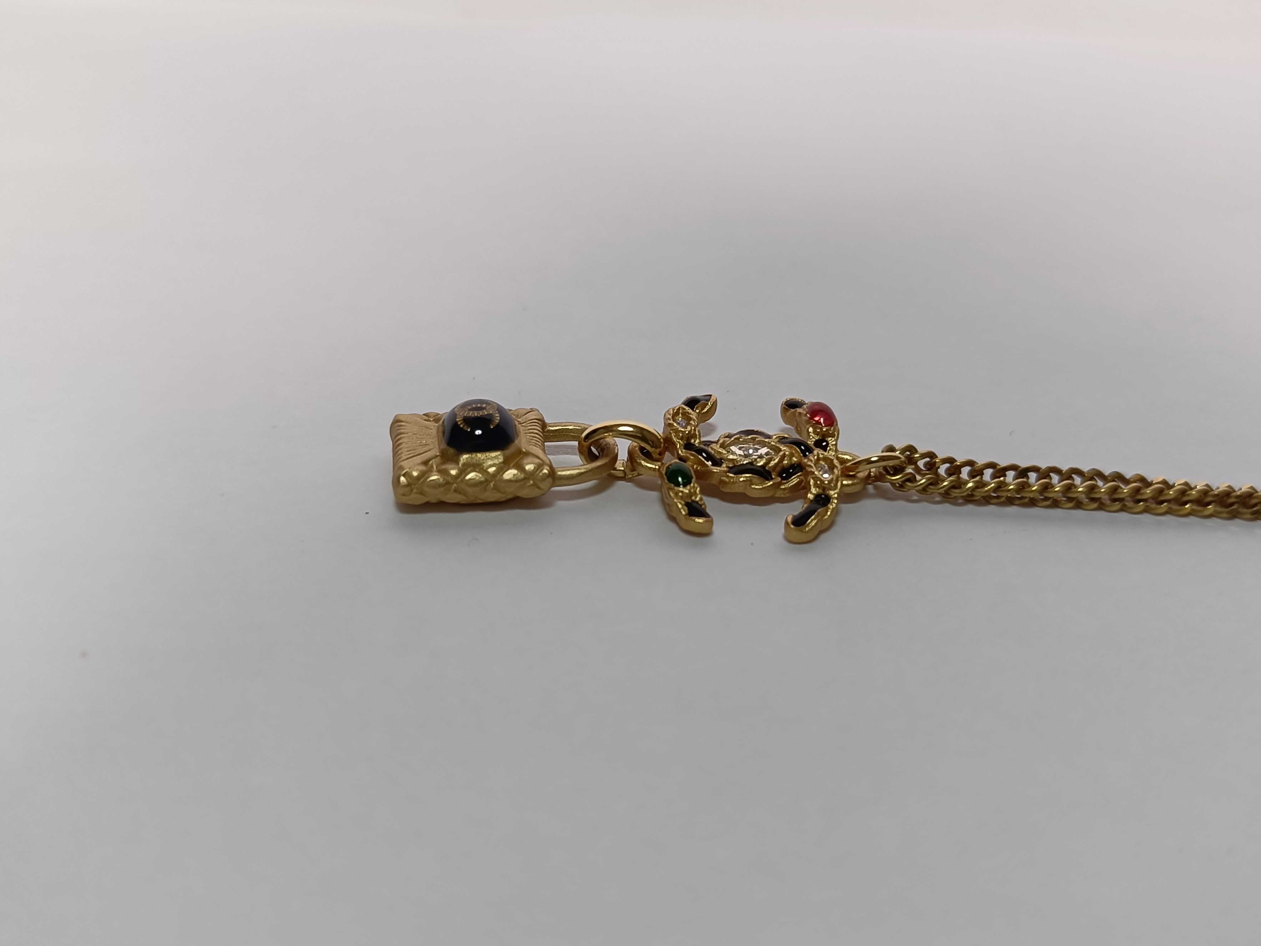 Coco Mark Padlock Necklace A20C Necklace — view 2
