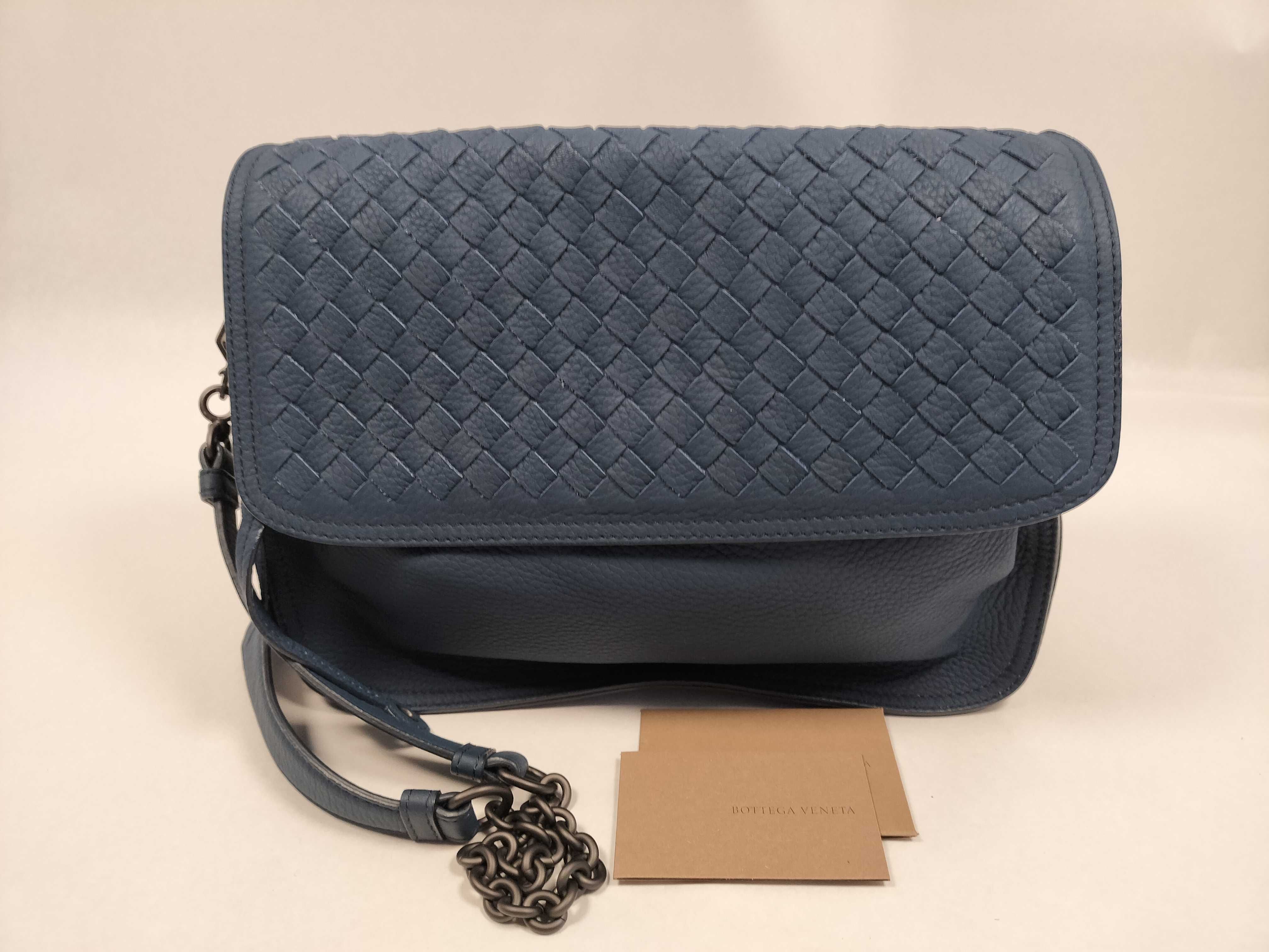 Intrecciato Bottega Intrecciato Chain Shoulder Bag RFID Shoulder Bag