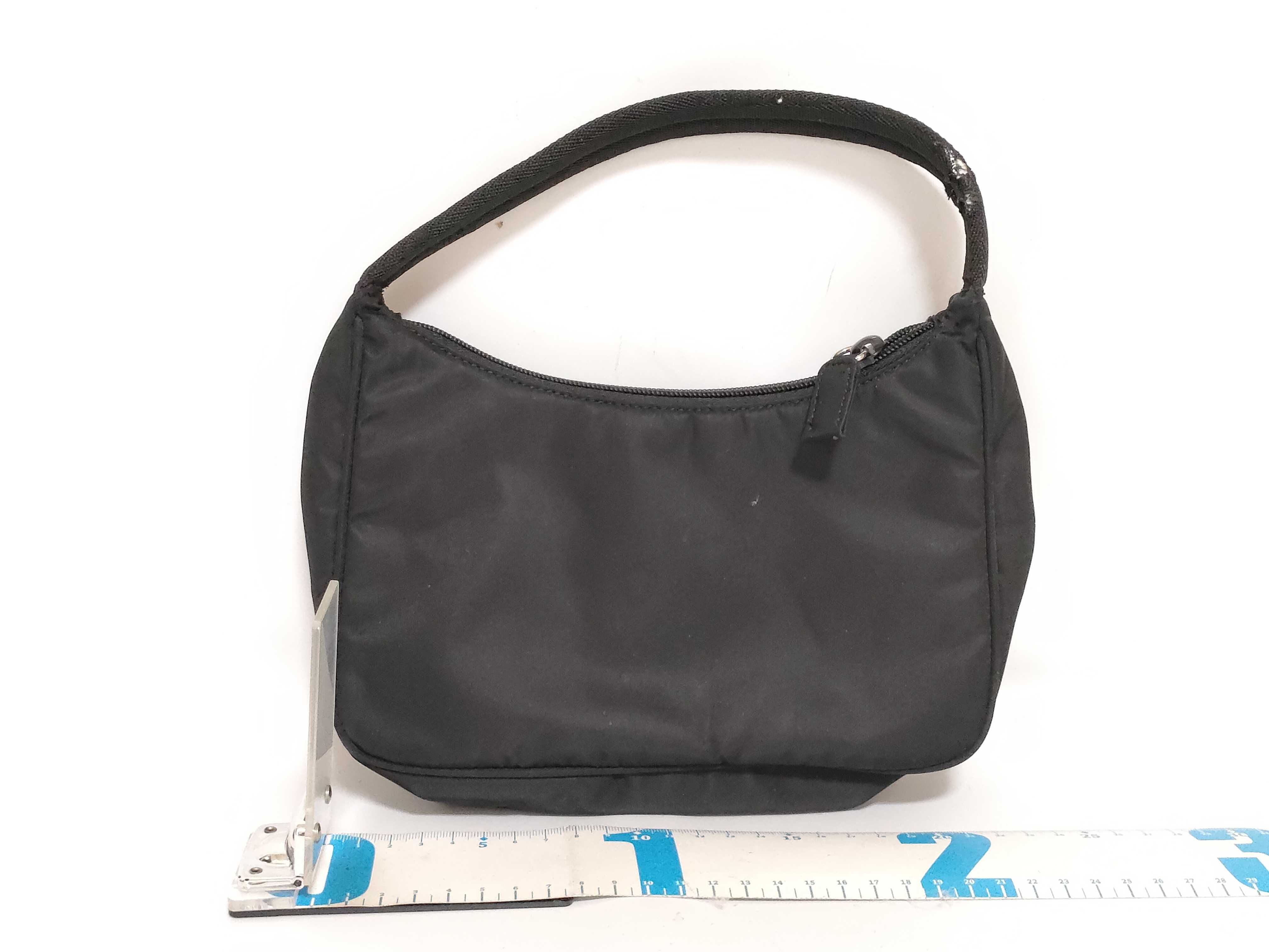 Nylon Handbag, Black Nylon Handbag — view 2