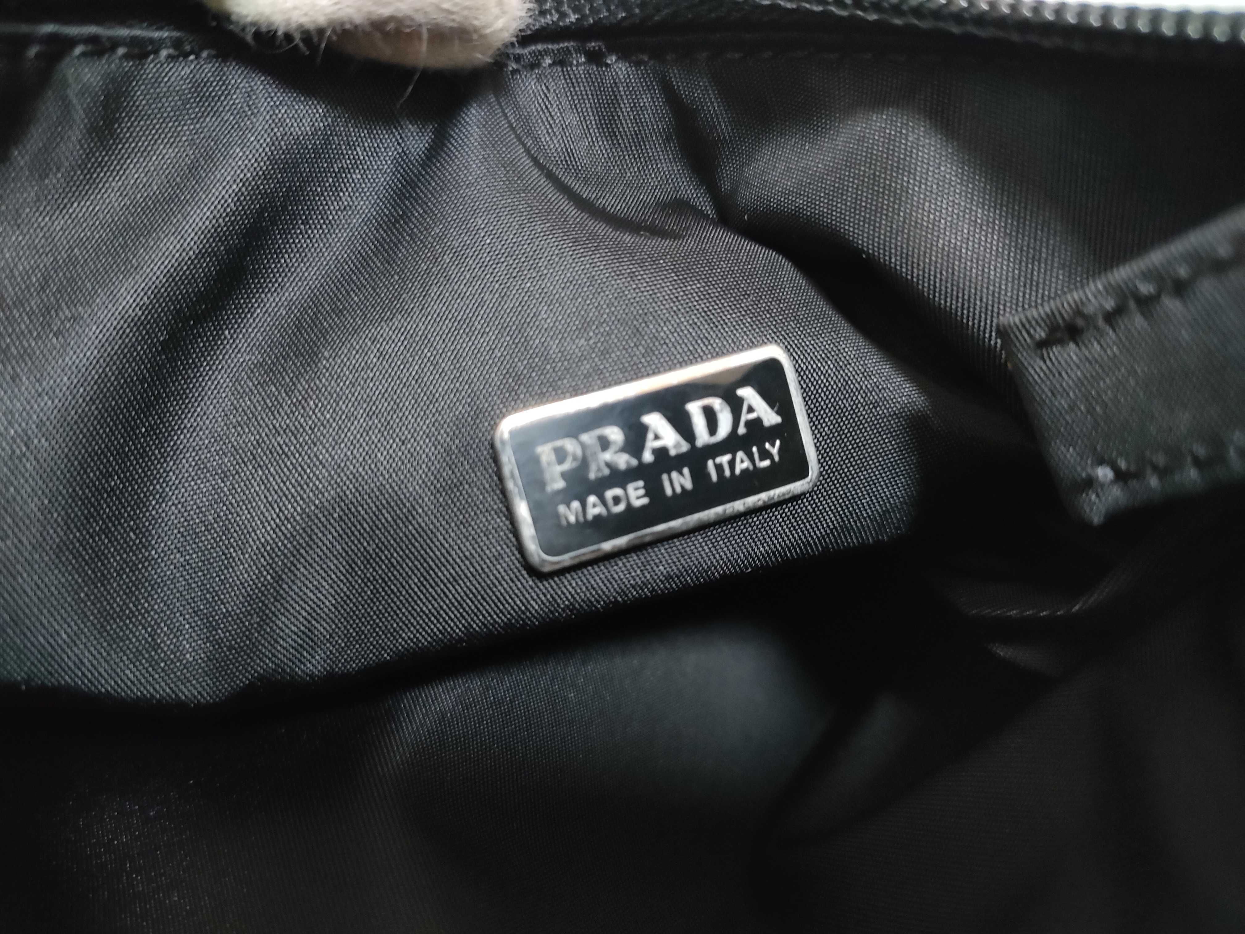 Nylon Handbag, Black Nylon Handbag — view 11