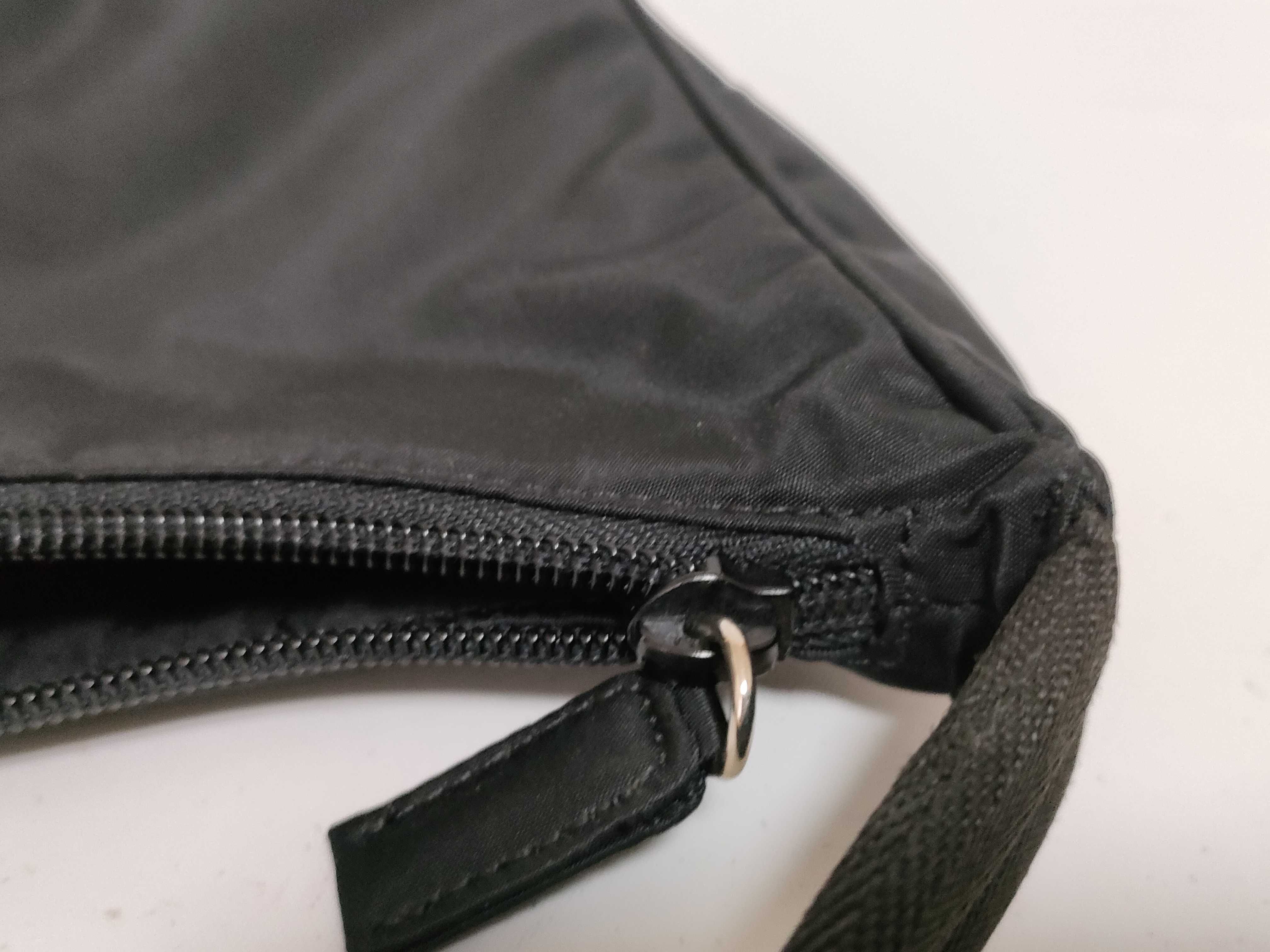 Nylon Handbag, Black Nylon Handbag — view 12