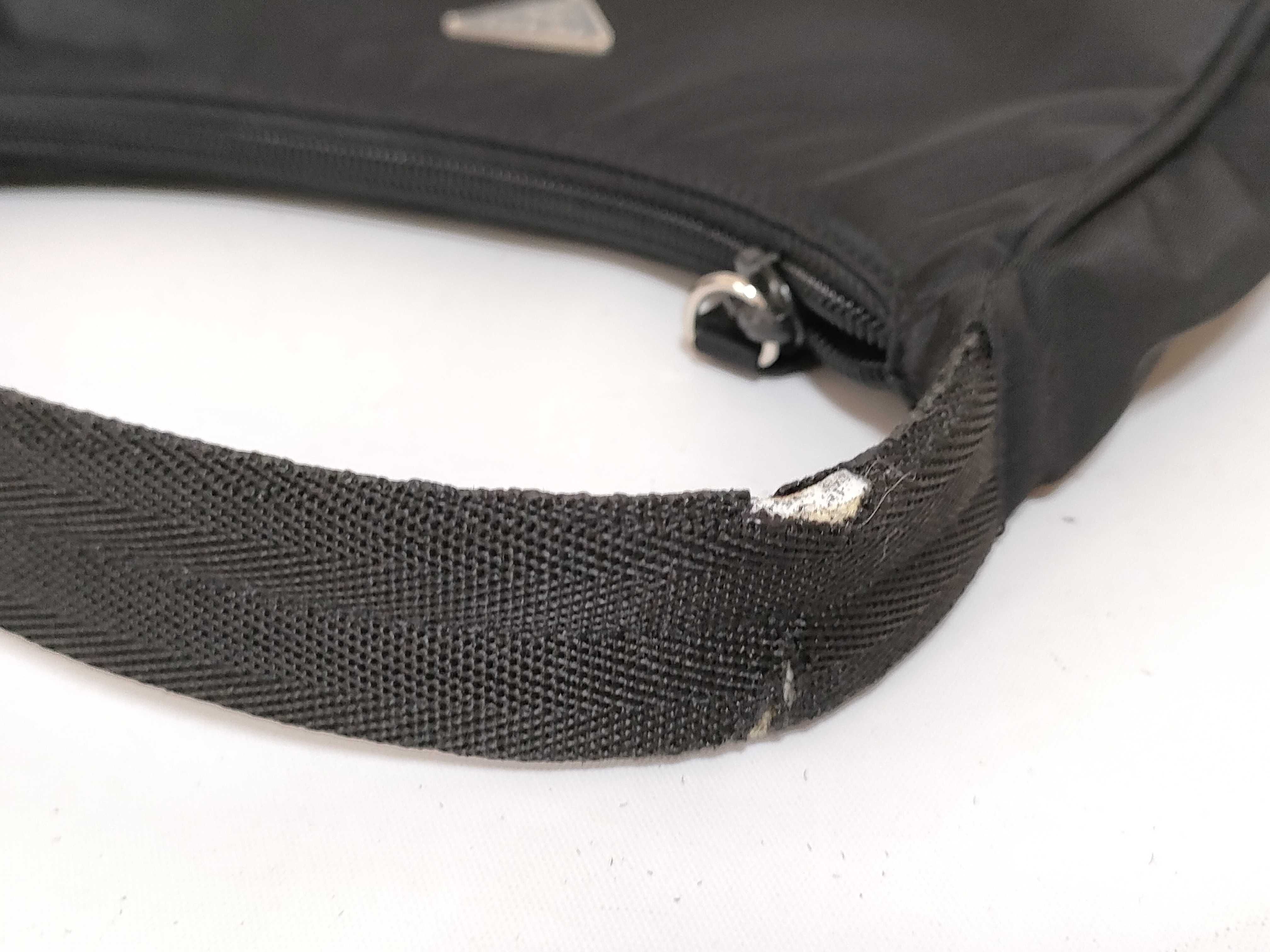 Nylon Handbag, Black Nylon Handbag — view 4