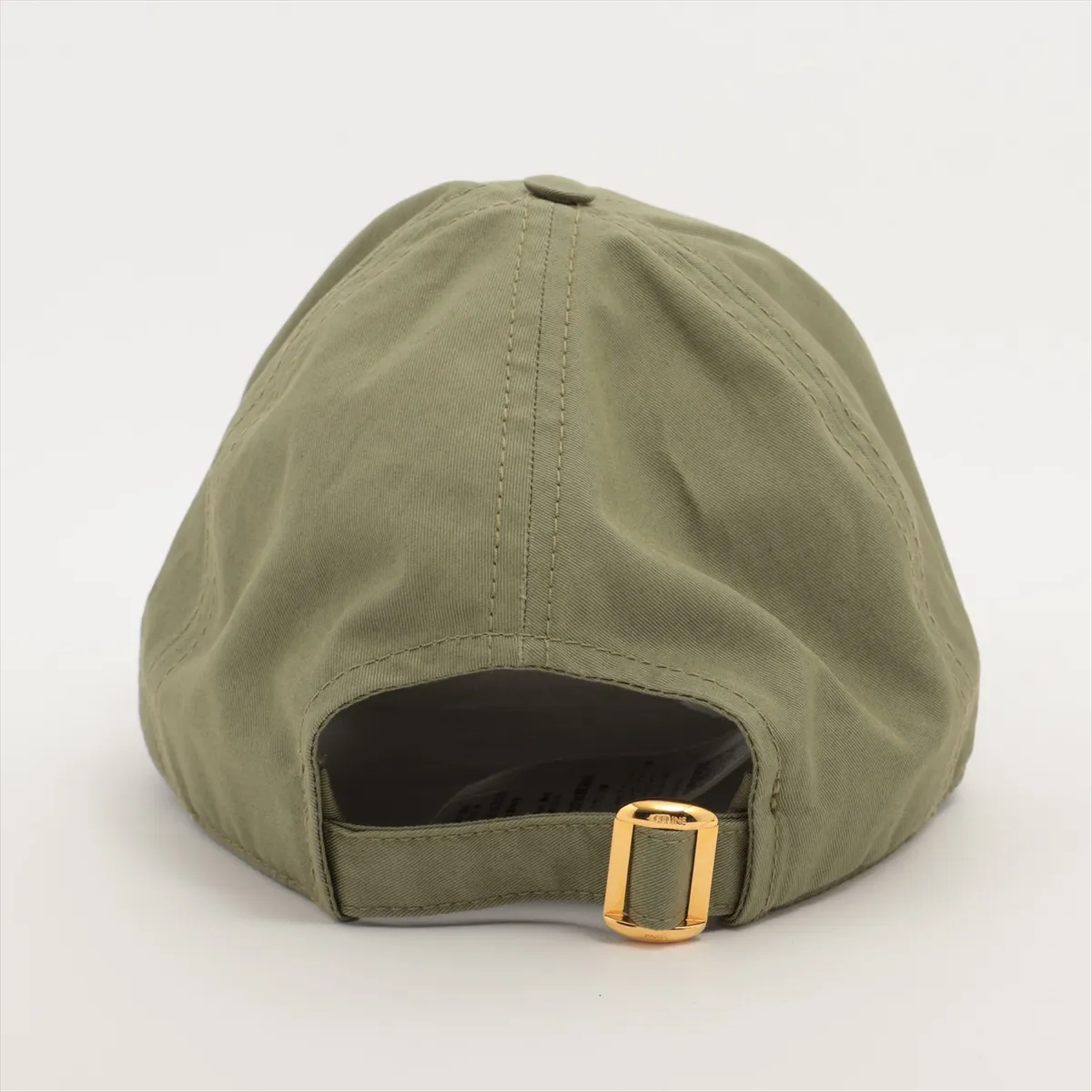 2AUA1969P Logo Cap, Size L, Cotton, Green, Shows signs of wear, — view 3