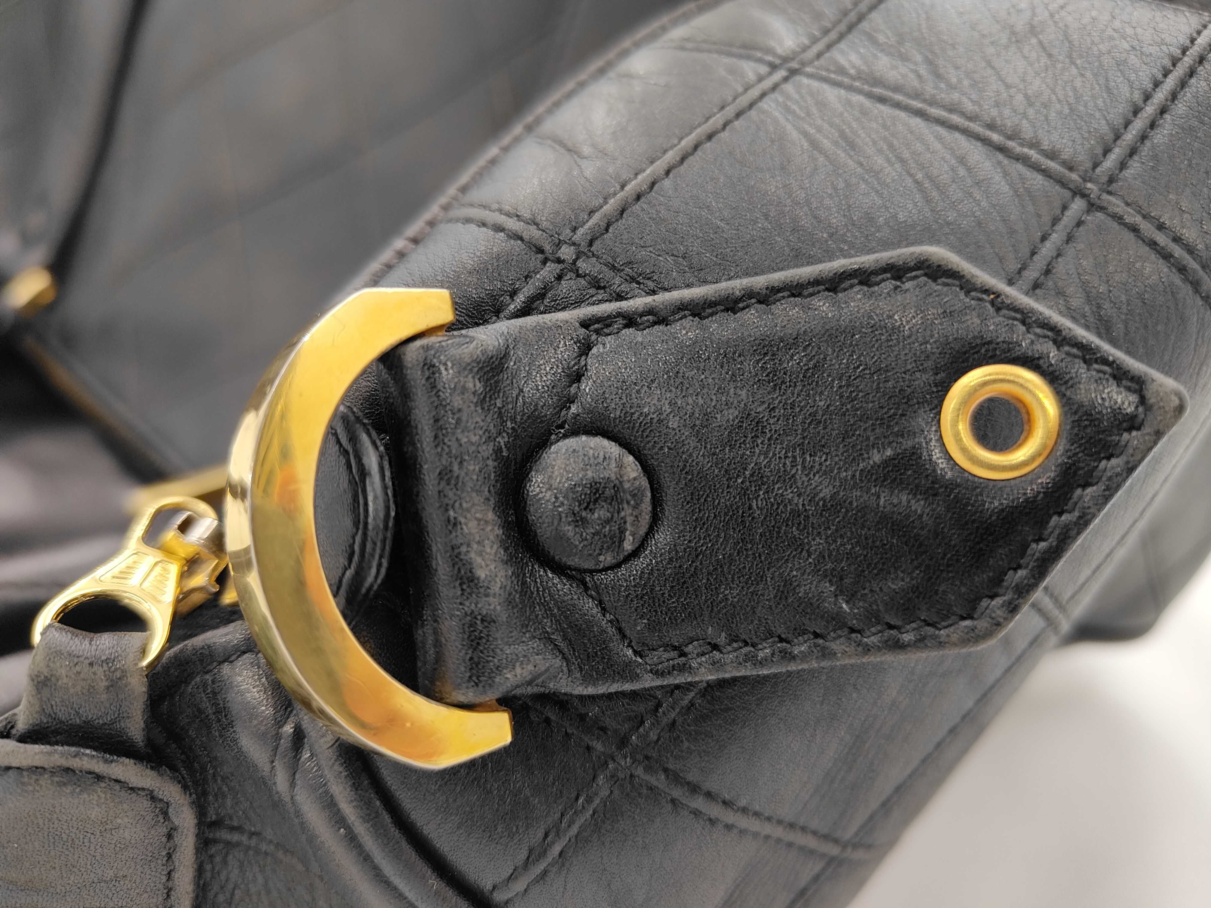 Bicolore Black Boston Bag — view 14