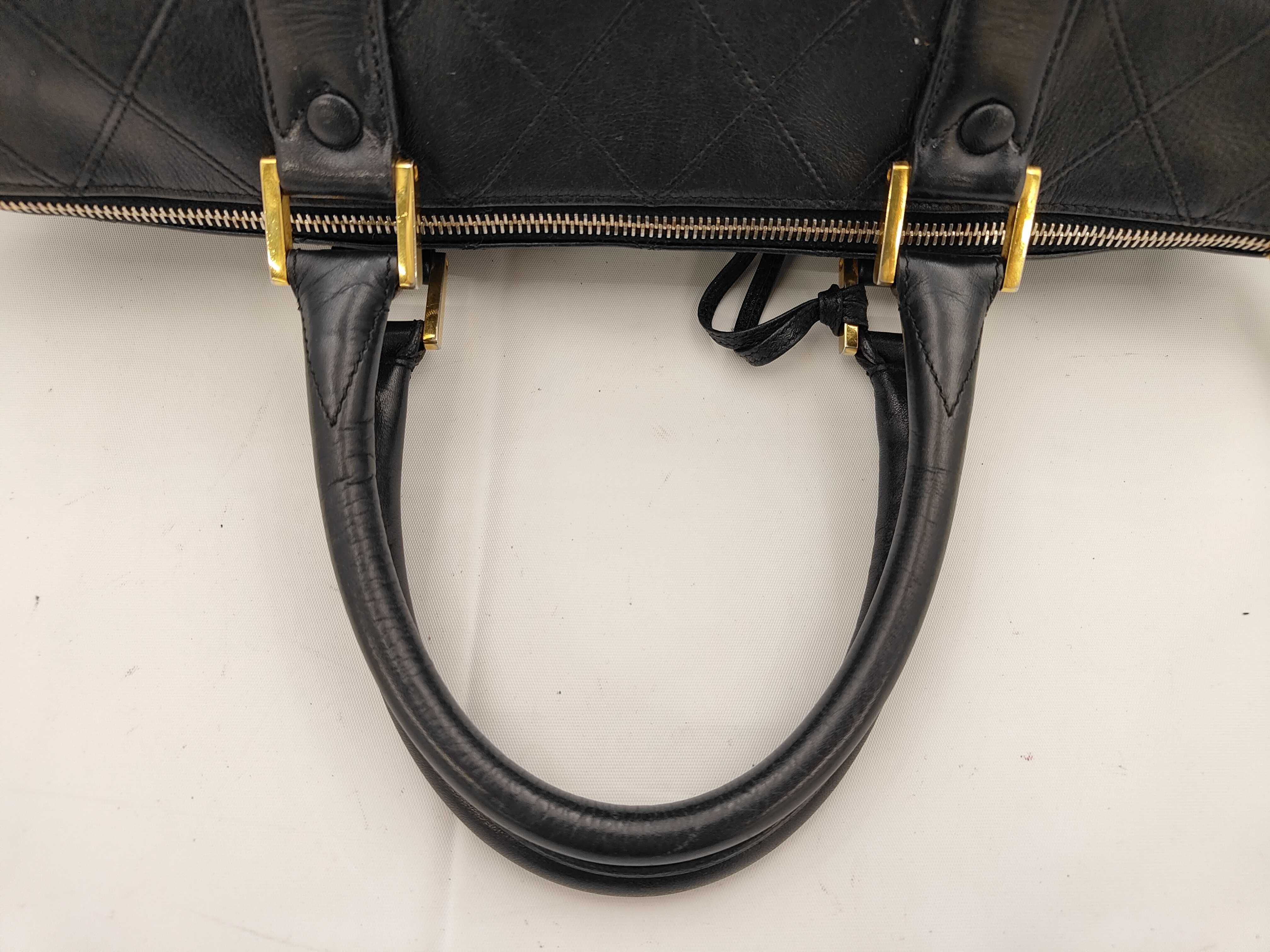 Bicolore Black Boston Bag — view 3