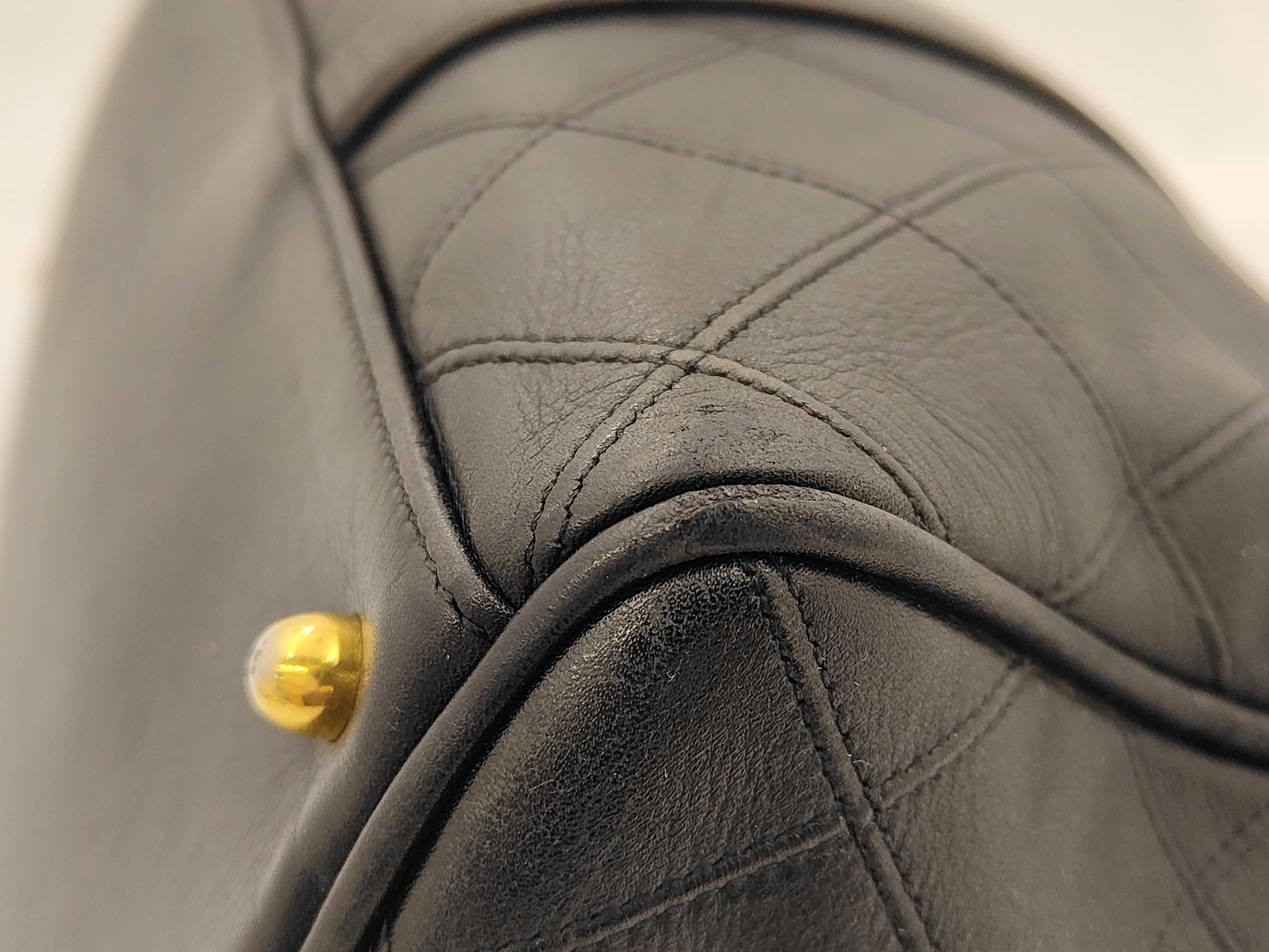 Bicolore Black Boston Bag — view 6