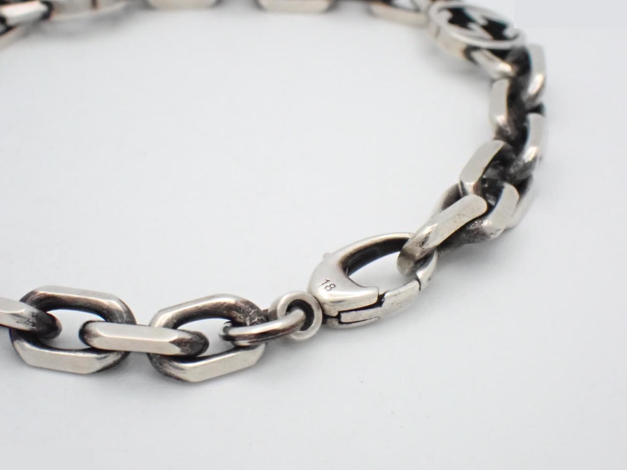 Interlocking G Sterling Silver 925 / 18.8g Chain Bracelet - Gucci — view 3