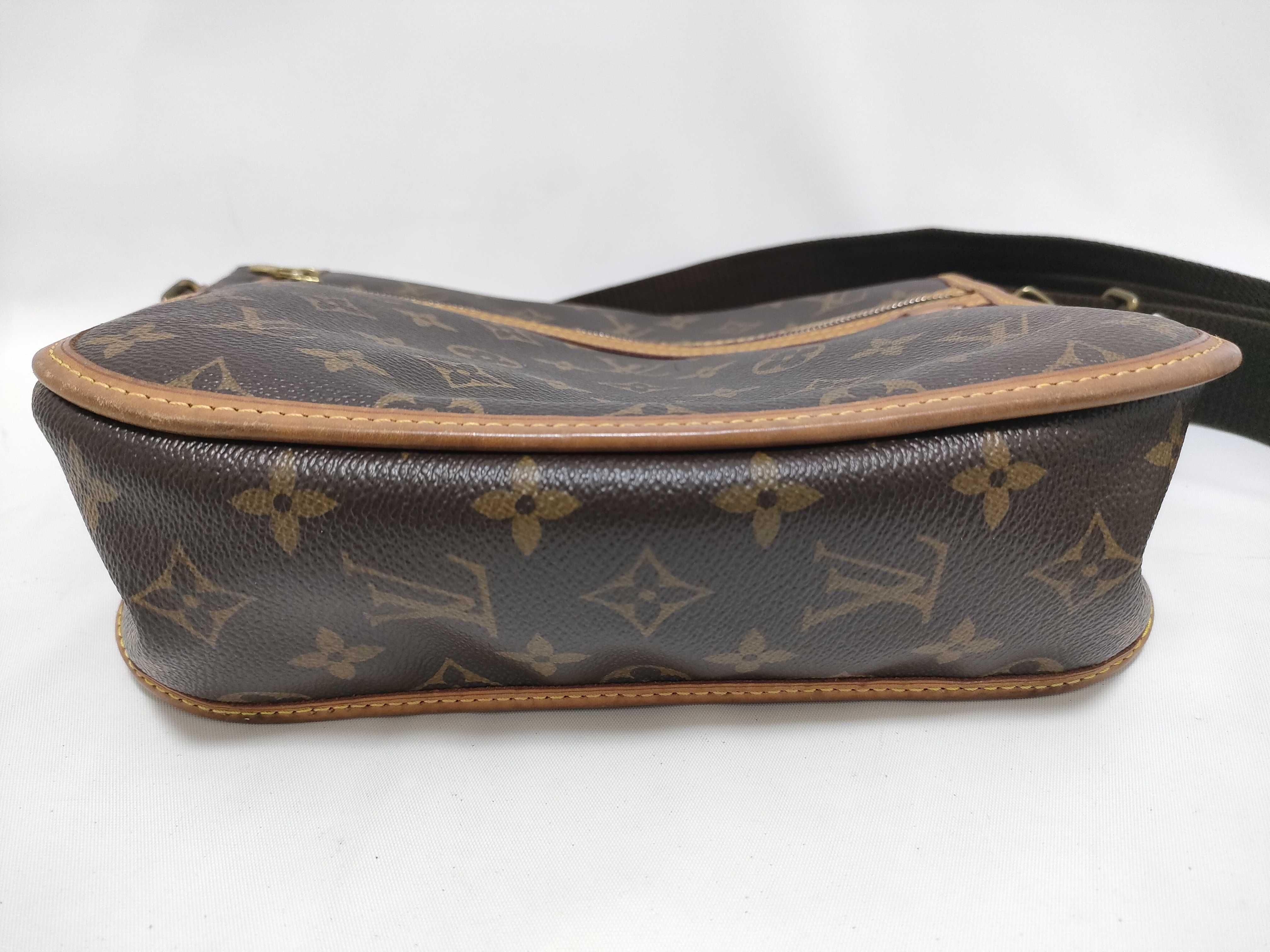 Monogram ID- Monogram Messenger PM Bosfall M40106 DU4018 Brown #DU1099 Shoulder Bag — view 7