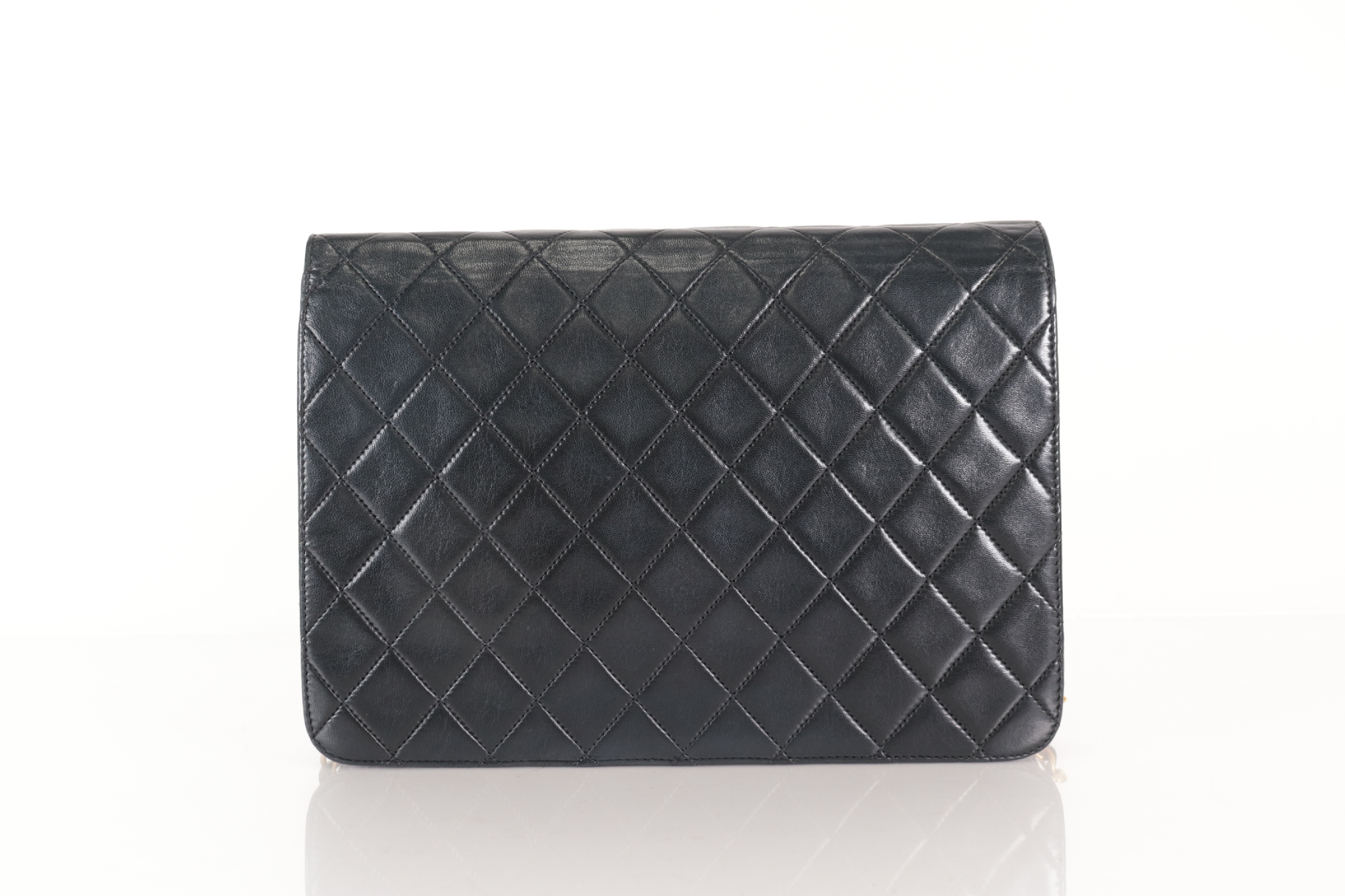 Matelassé Lambskin Push Chain Shoulder Bag (Series 7) — view 2
