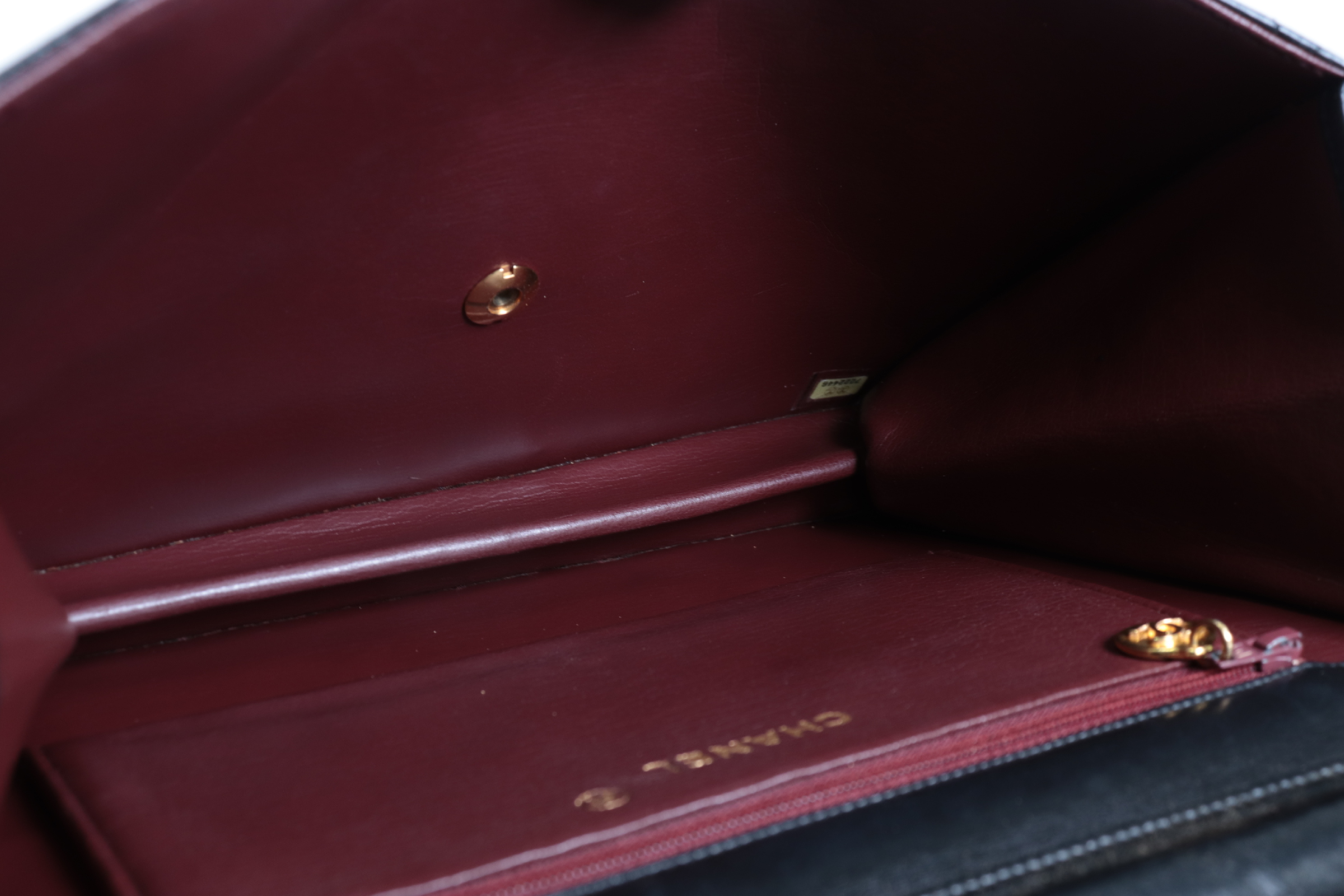 Matelassé Lambskin Push Chain Shoulder Bag (Series 7) — view 7