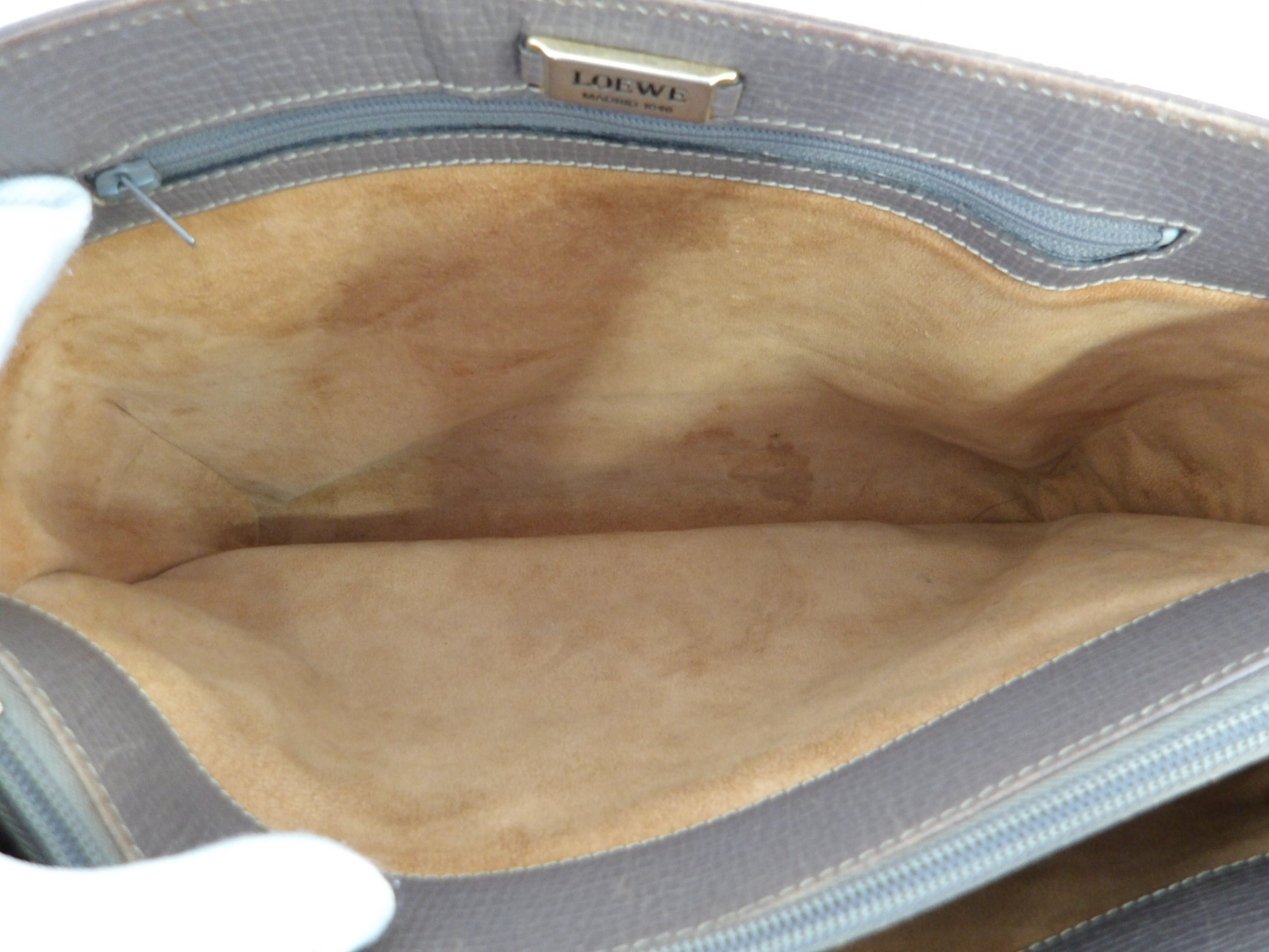 shoulder bag with gold hardware — view 6