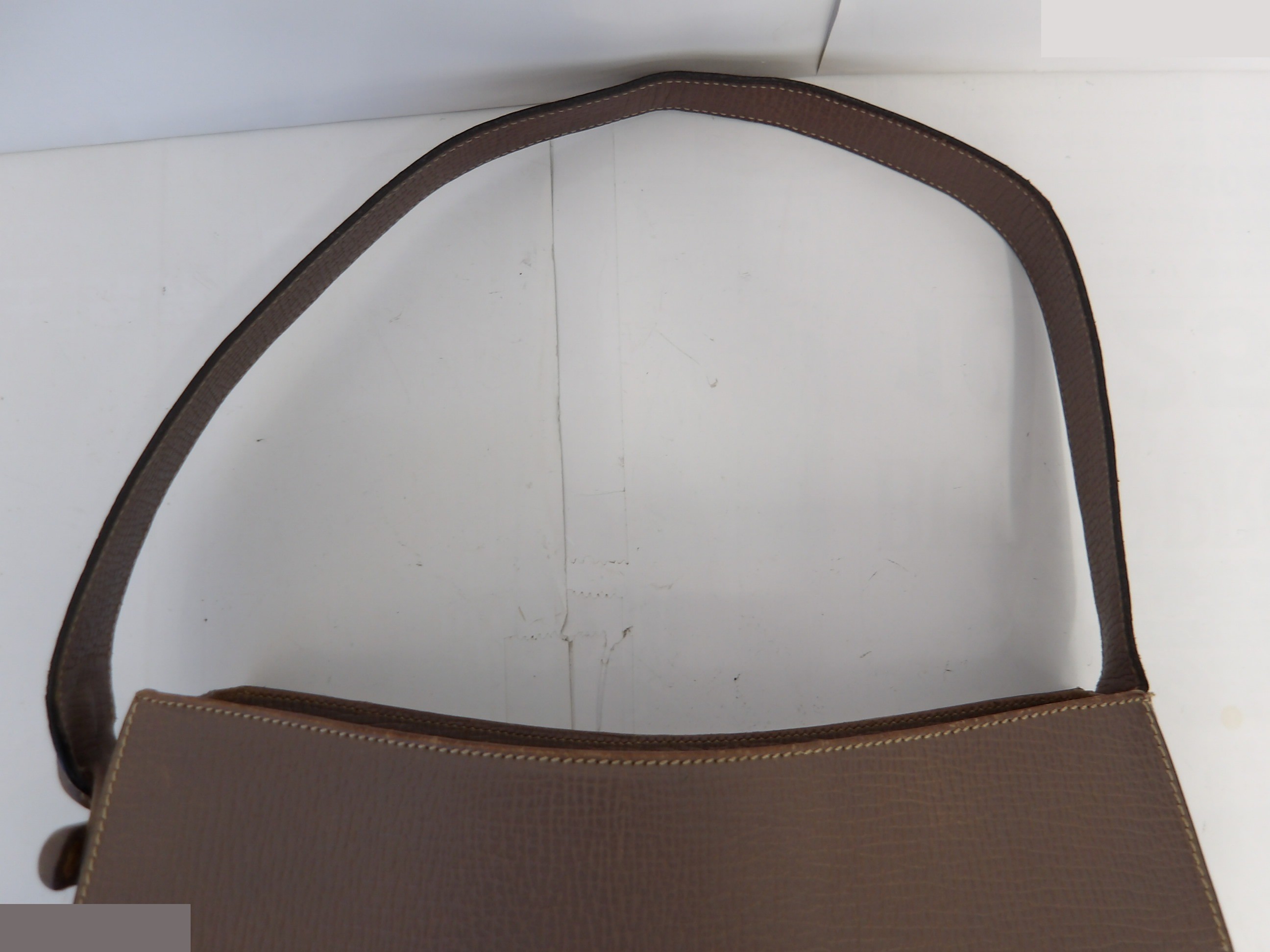 shoulder bag with gold hardware — view 8