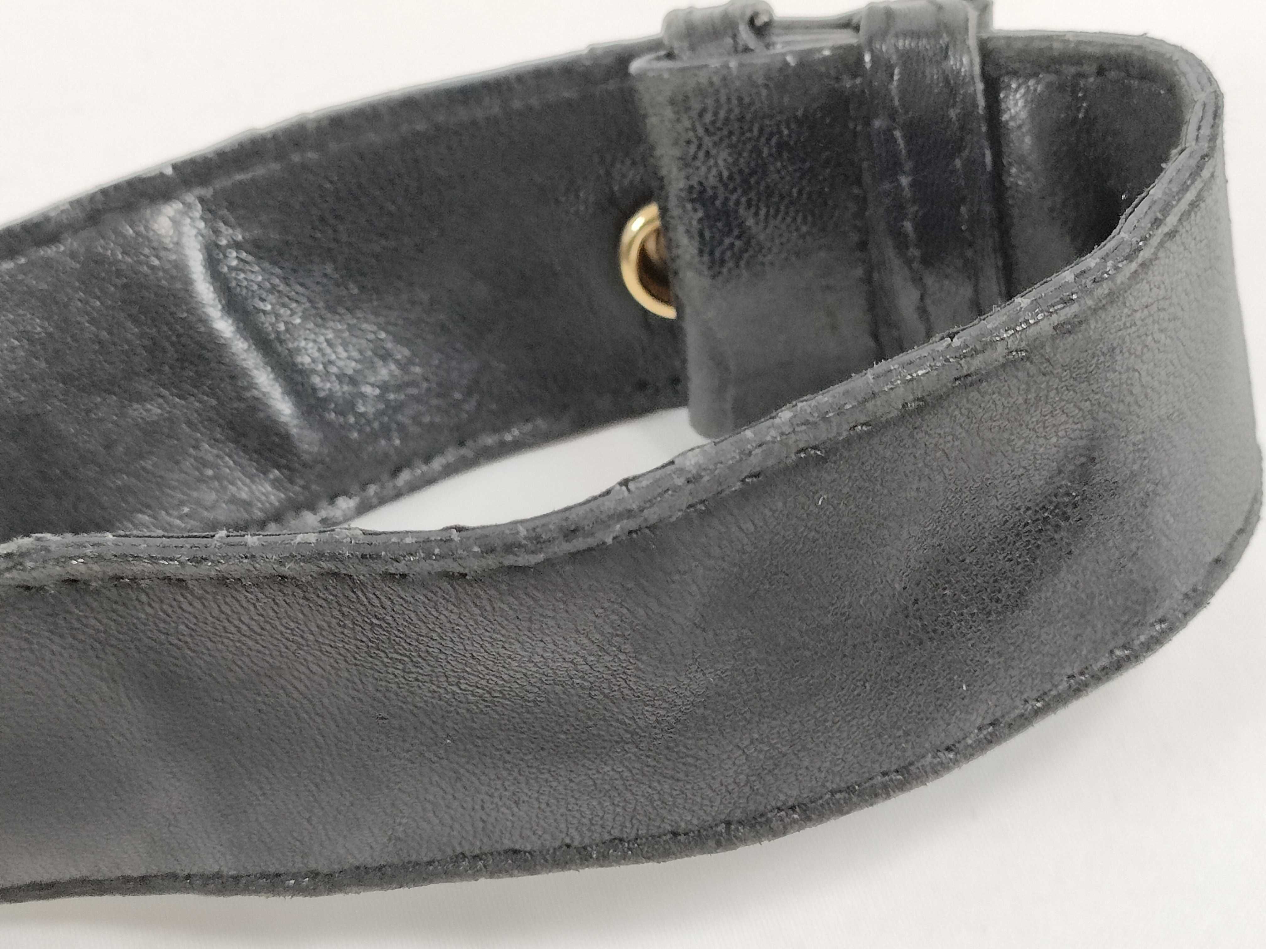 Intrecciato Shoulder Bag (Black) — view 4