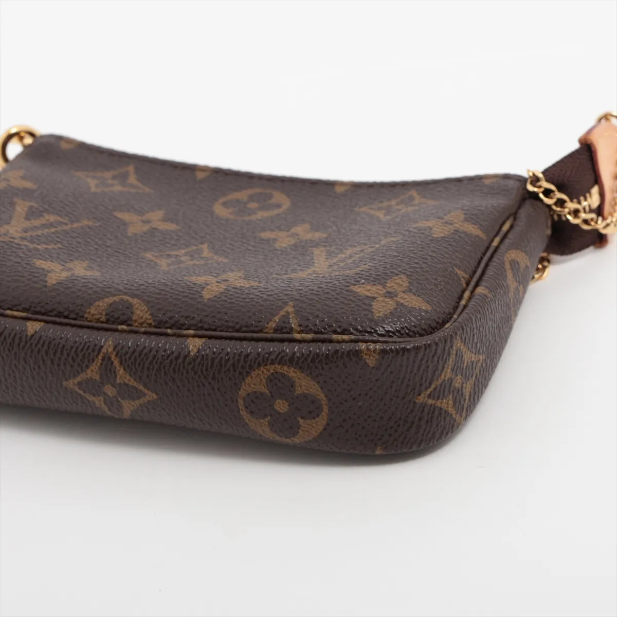 Monogram Mini Pochette Accessory M58009 SF0158 Brown — view 3
