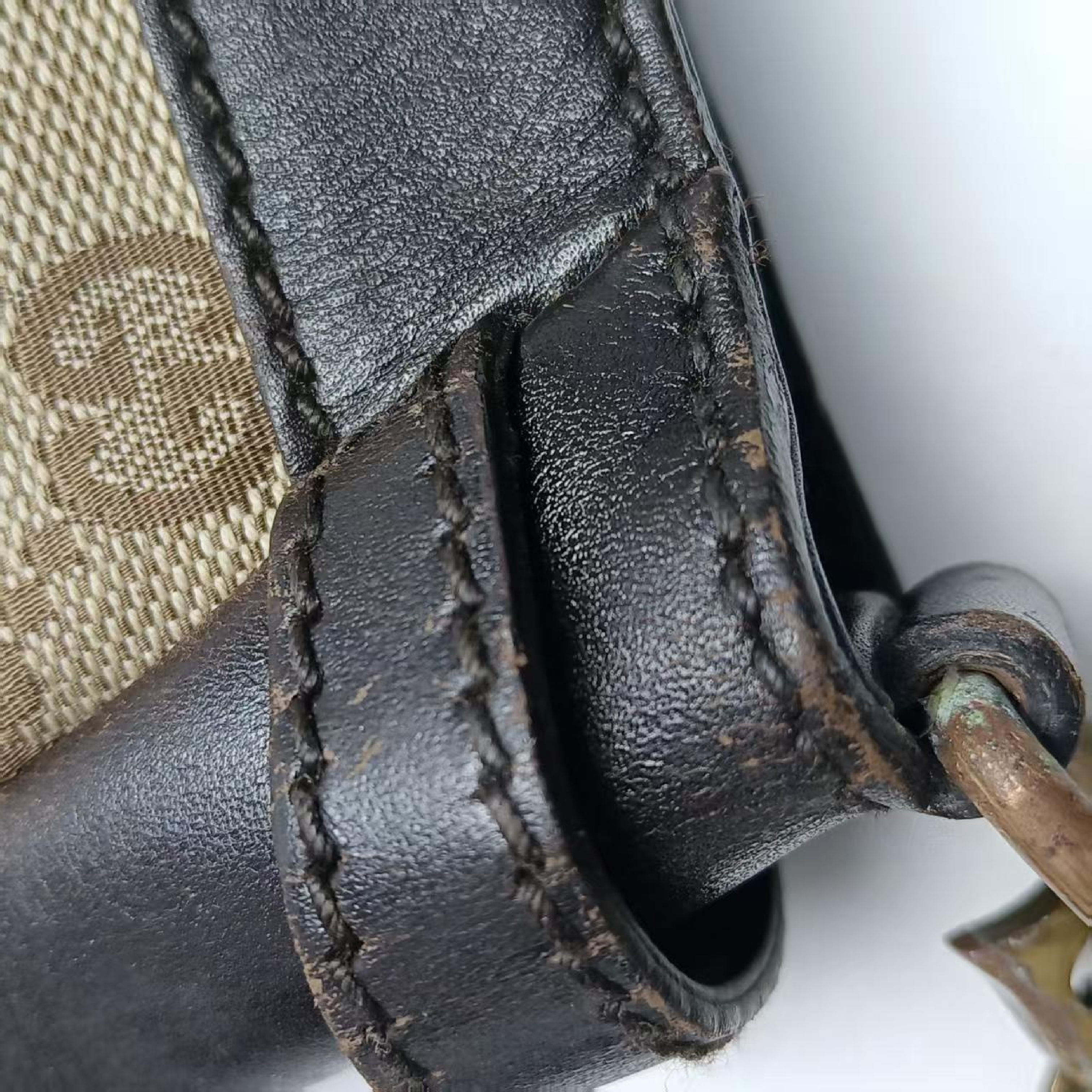 other line canvas shoulder bag 109106 shoulder bag — view 12