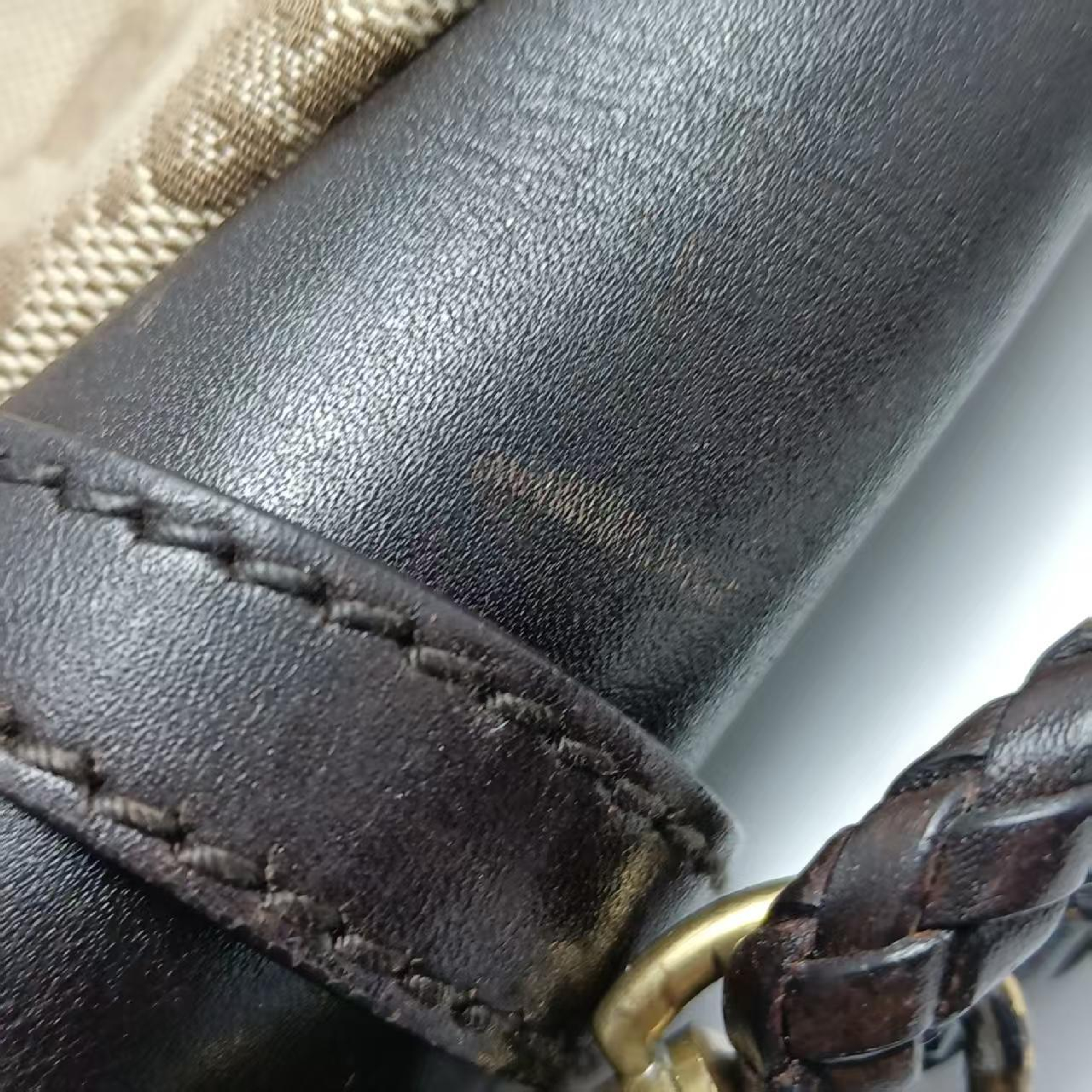 other line canvas shoulder bag 109106 shoulder bag — view 15