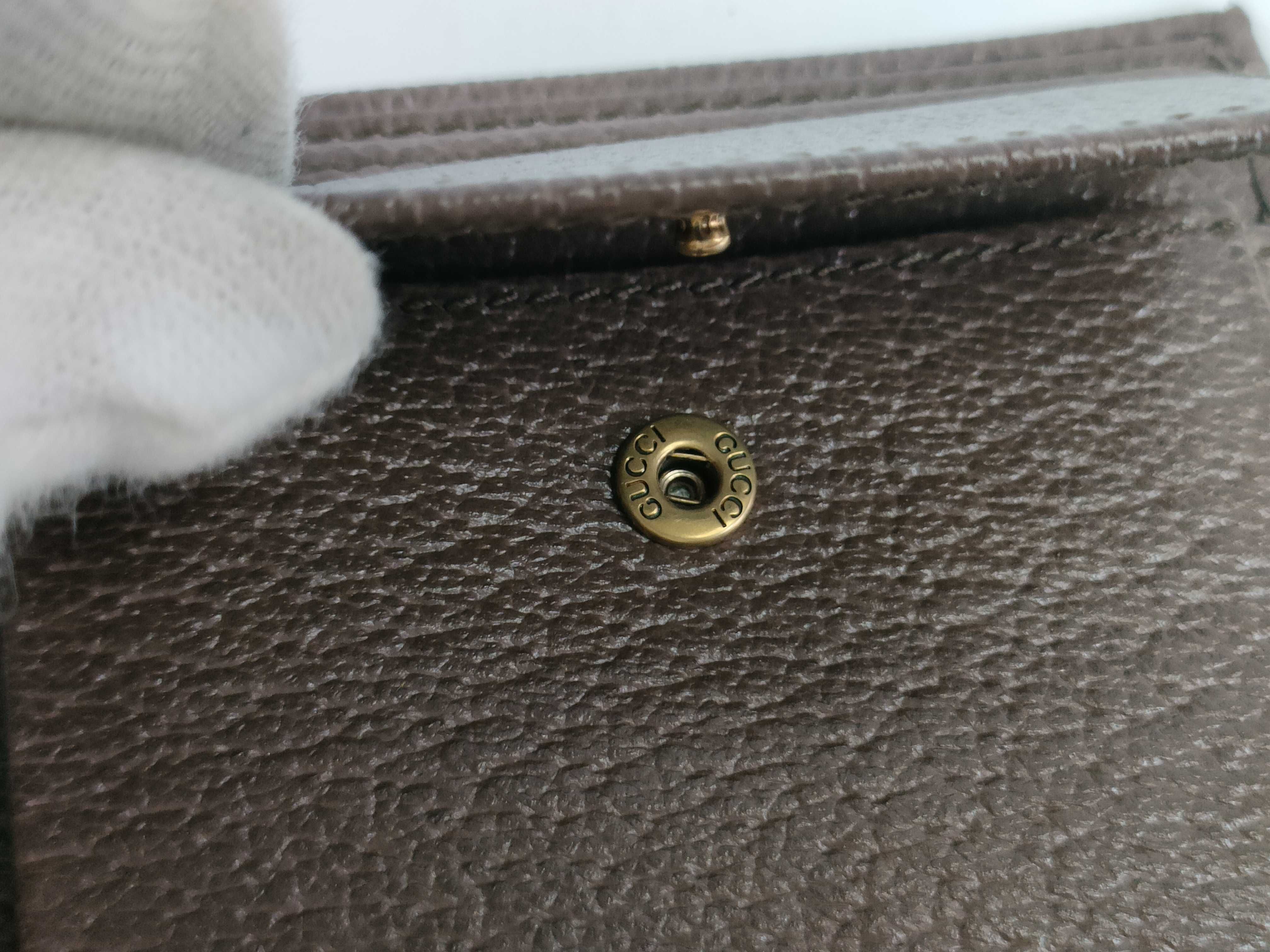 GG Supreme Marmont GG Supreme Sherry Line Folding Wallet — view 12