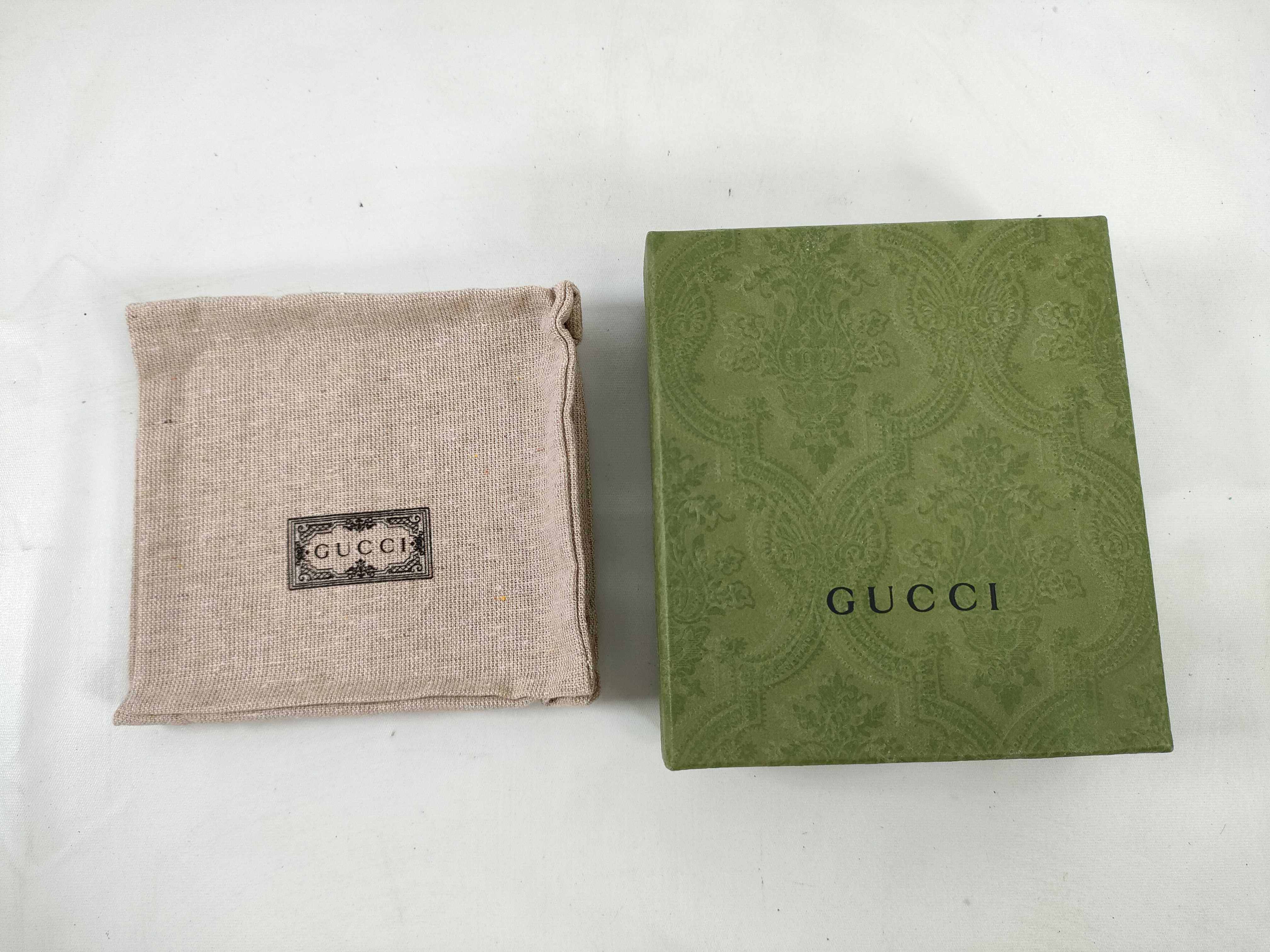 GG Supreme Marmont GG Supreme Sherry Line Folding Wallet — view 14