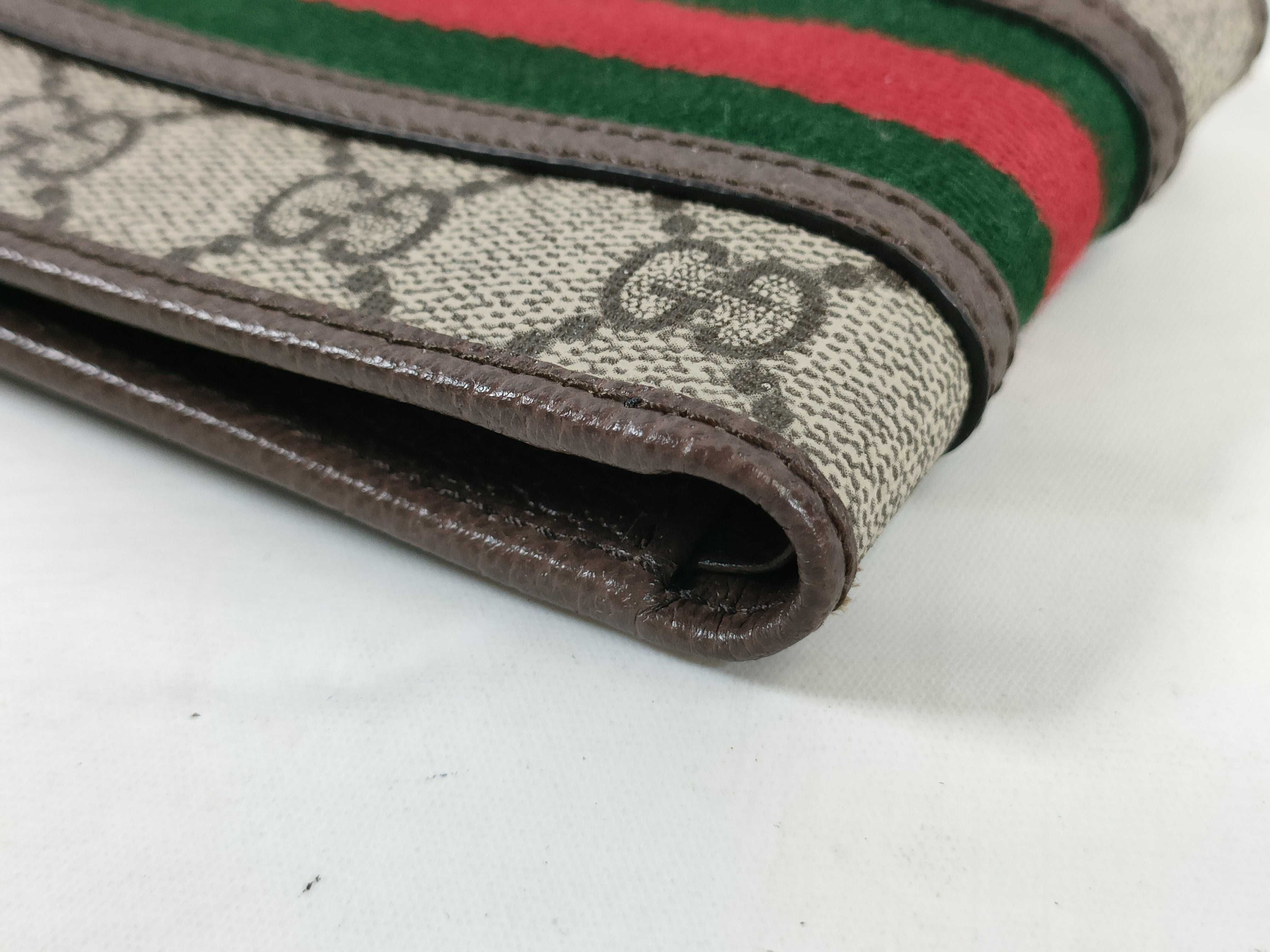 GG Supreme Marmont GG Supreme Sherry Line Folding Wallet — view 3