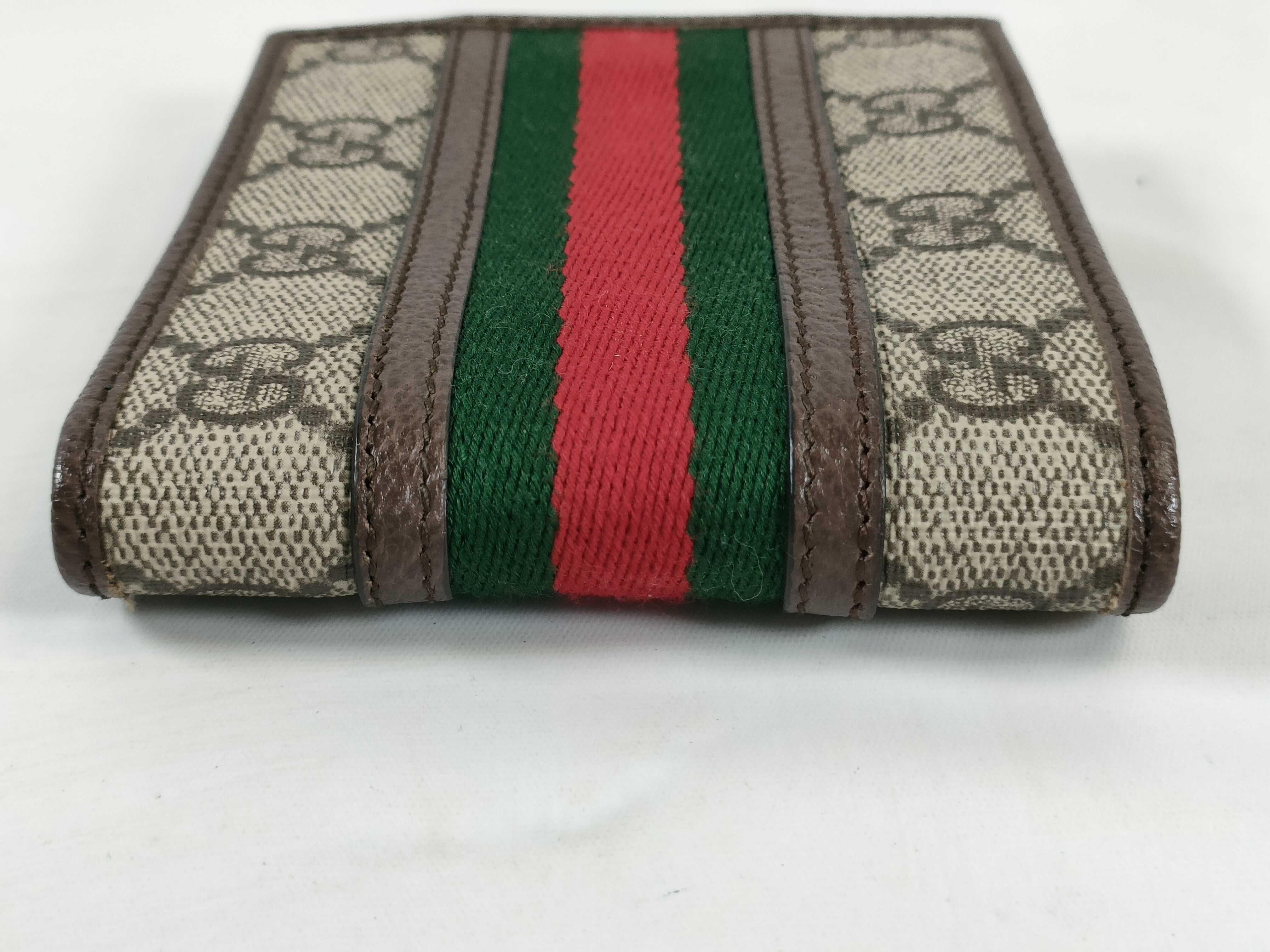 GG Supreme Marmont GG Supreme Sherry Line Folding Wallet — view 4