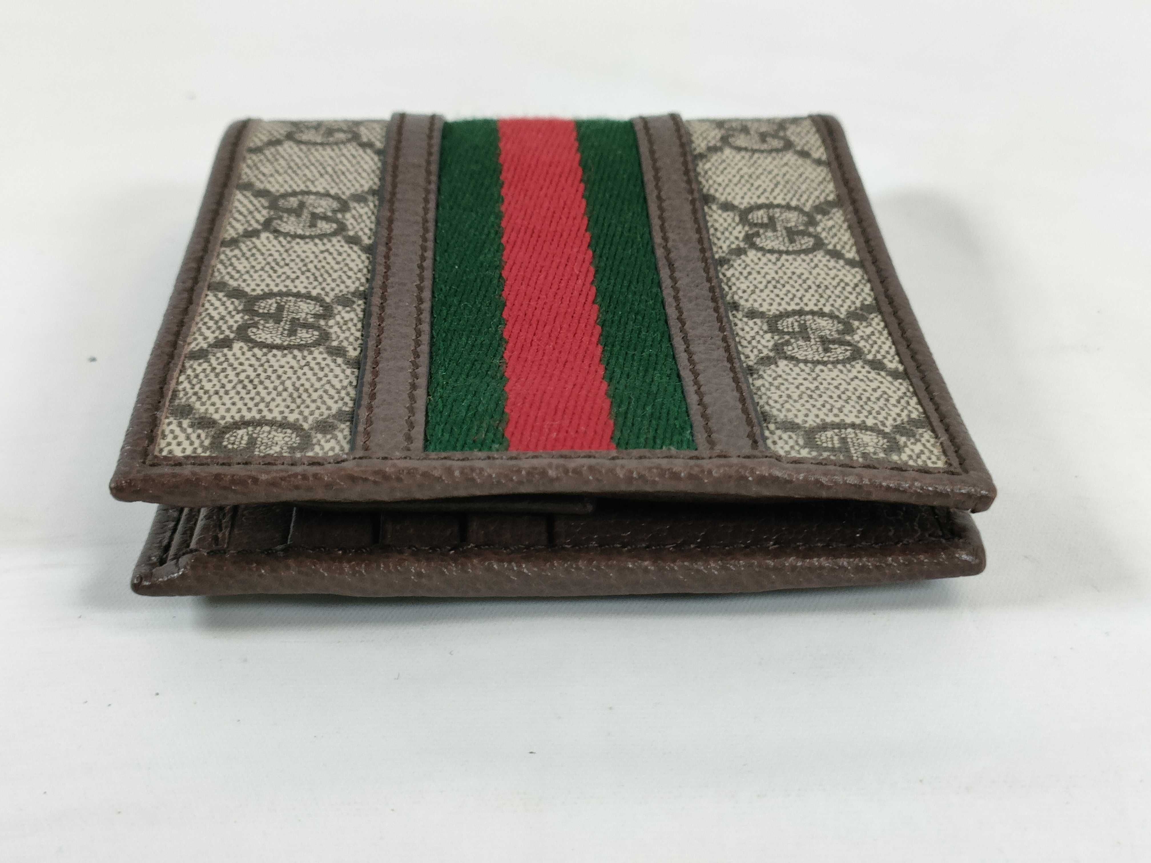 GG Supreme Marmont GG Supreme Sherry Line Folding Wallet — view 6