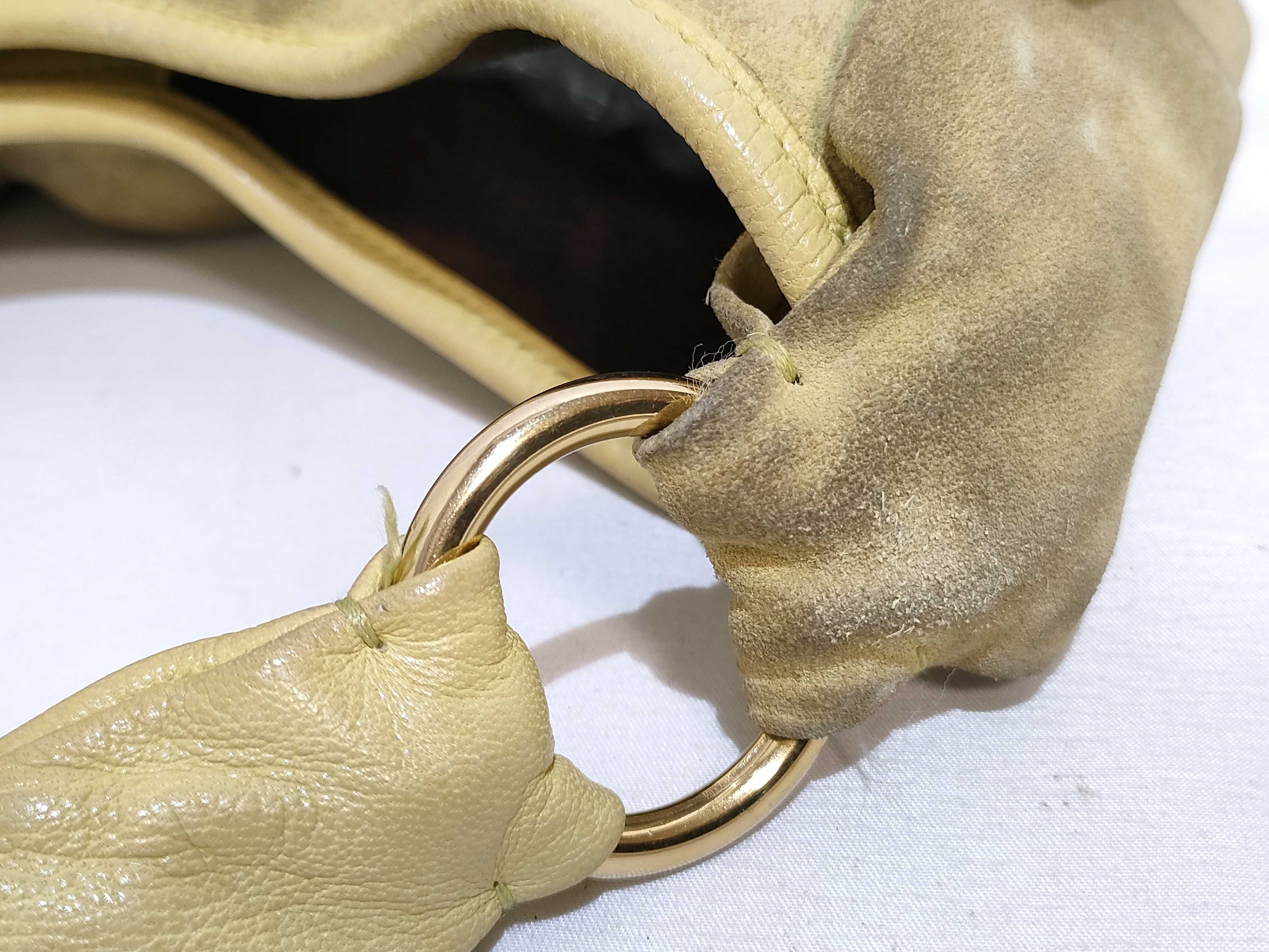 handbag, Saint-Tropez suede handbag — view 5