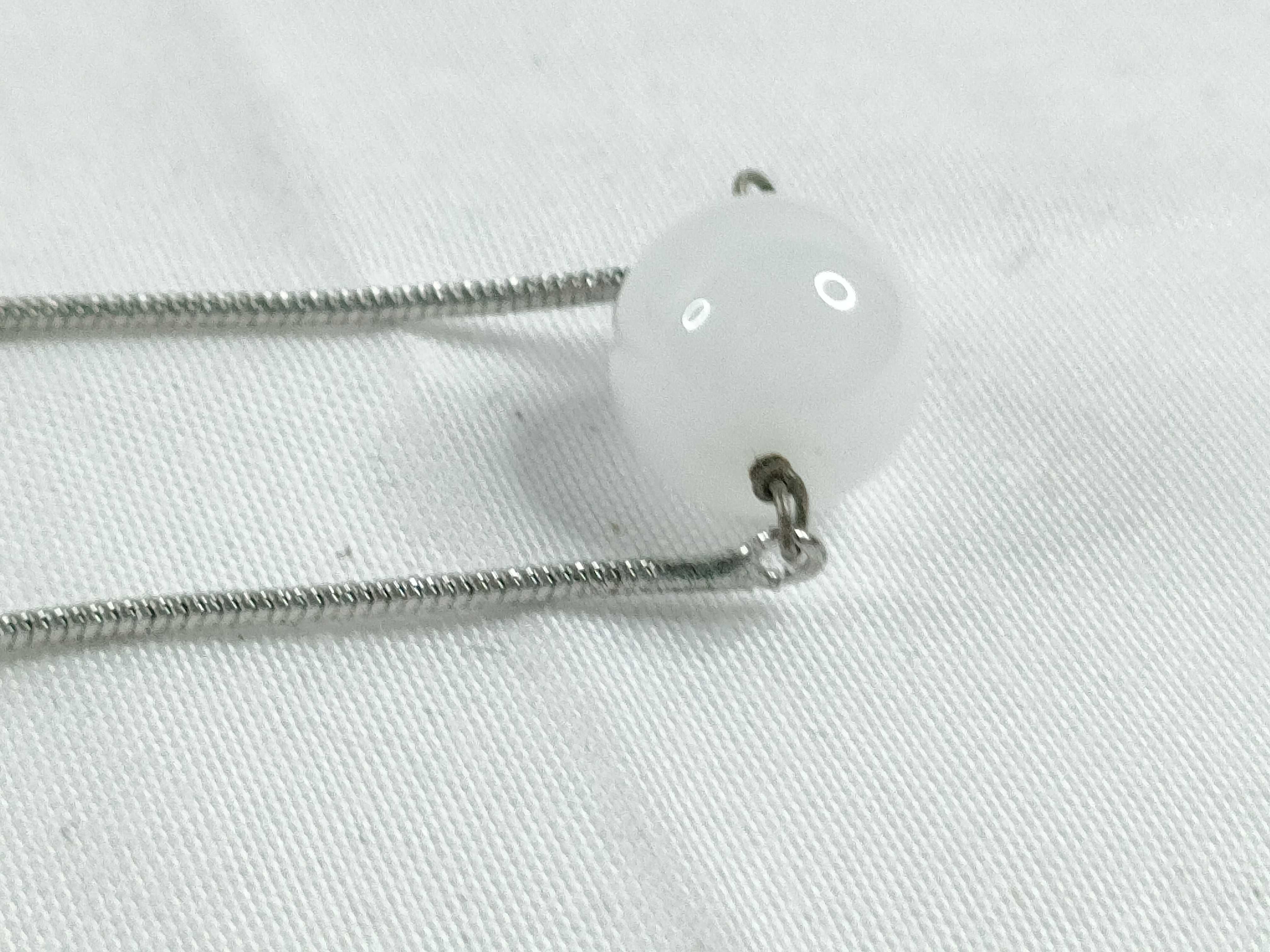 necklace, silver necklace — view 3