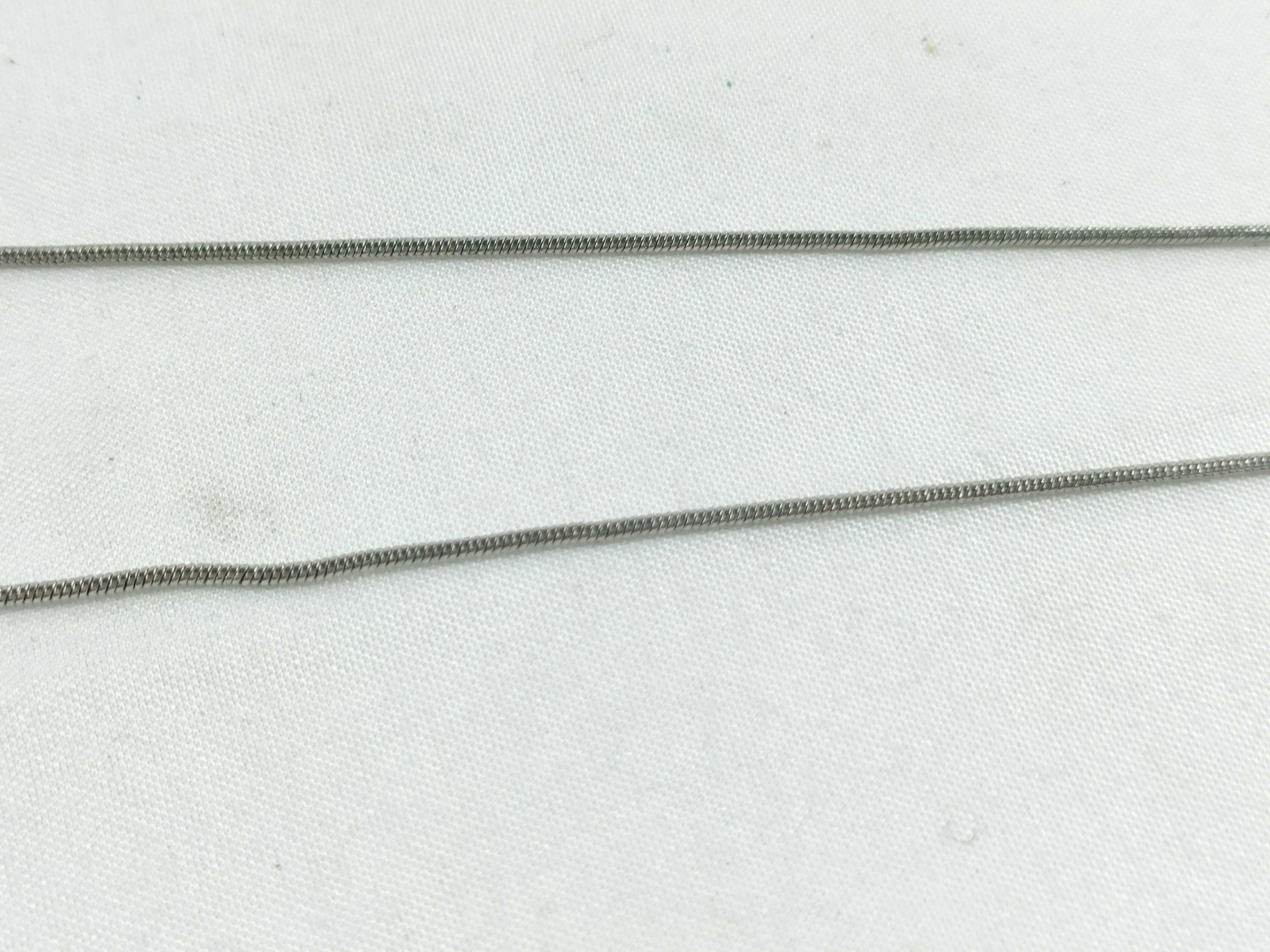necklace, silver necklace — view 4