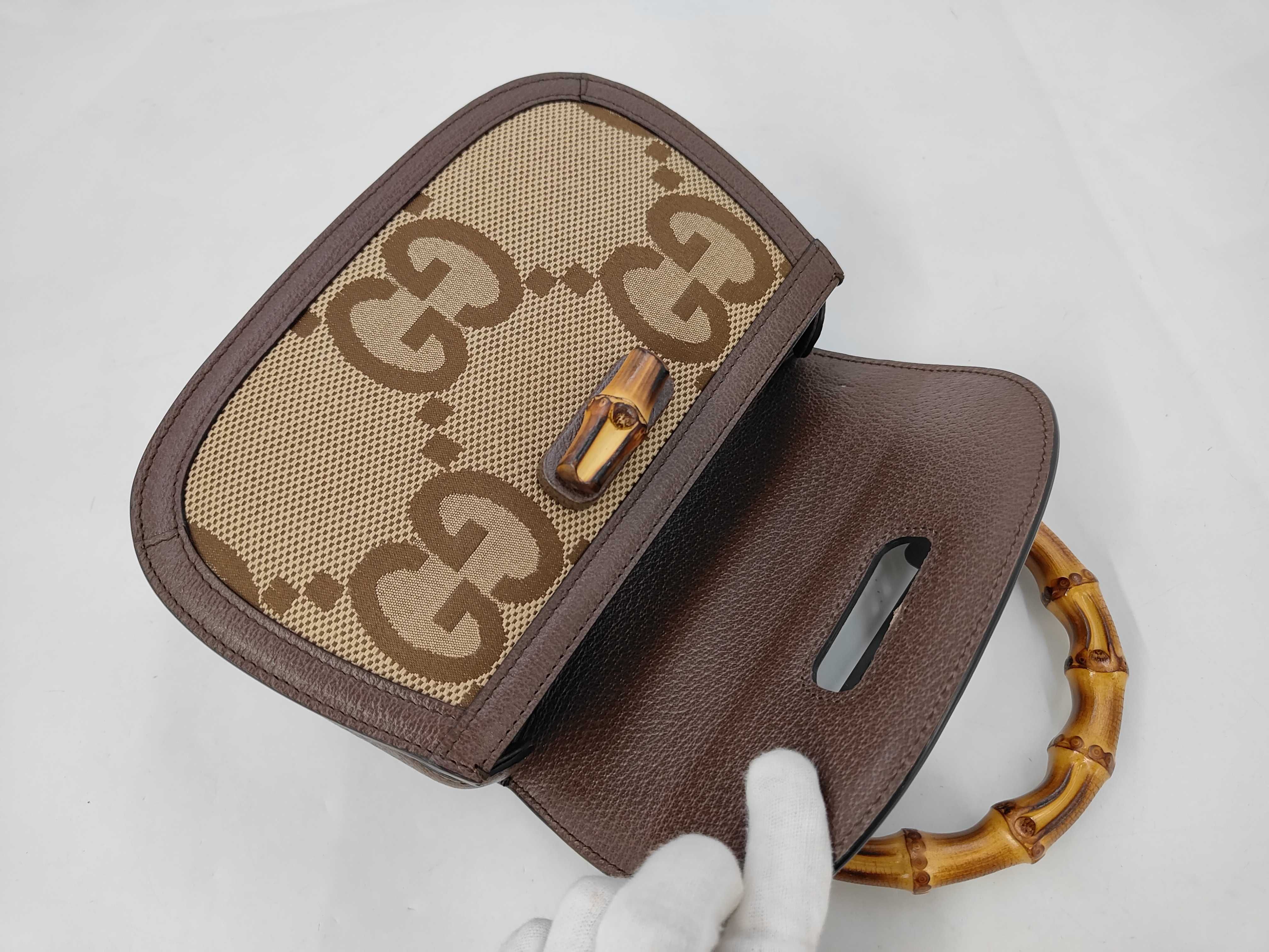 675797 Jumbo GG Handbag — view 8