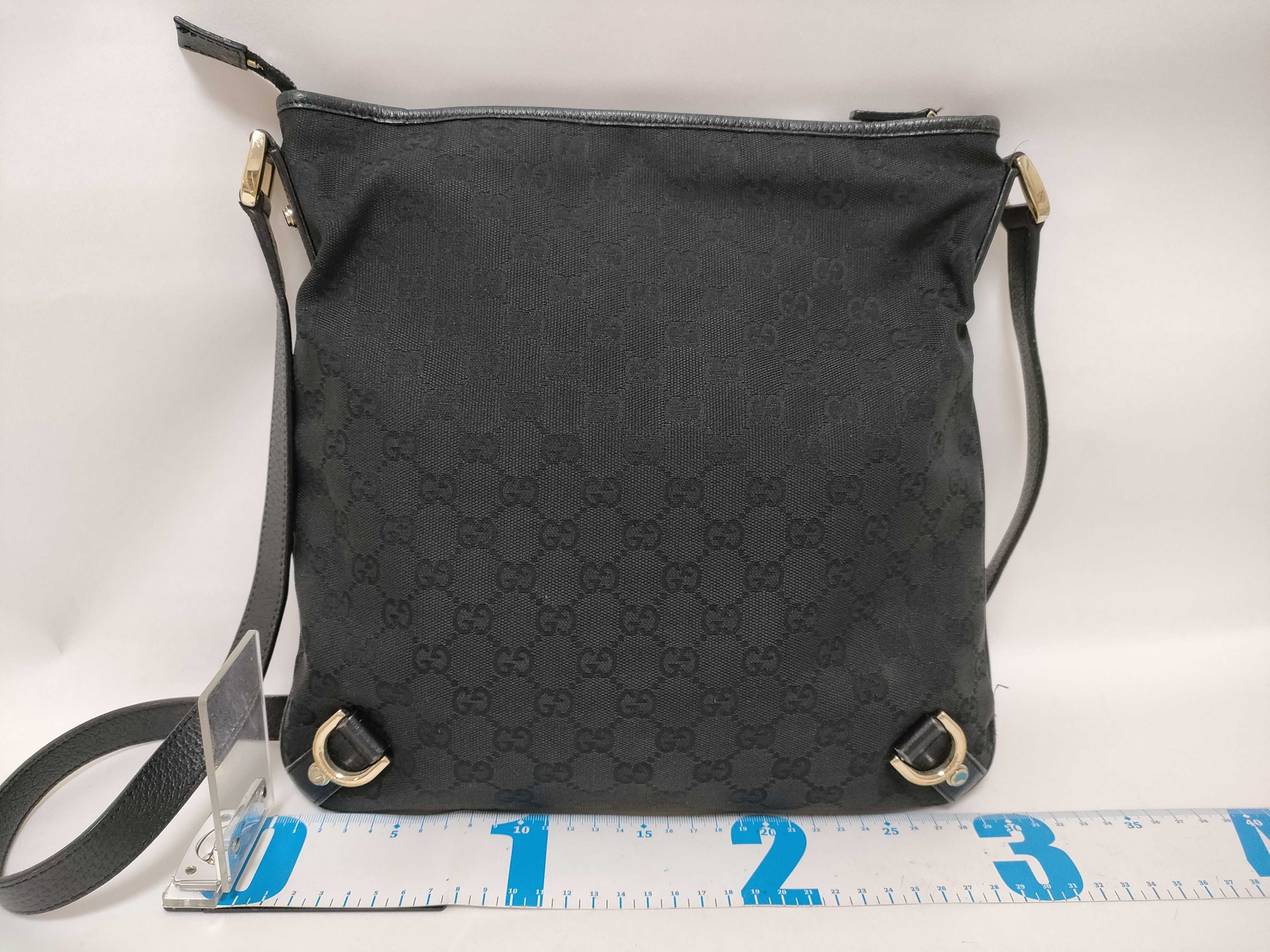 Abbey GG Canvas Shoulder Bag — view 2