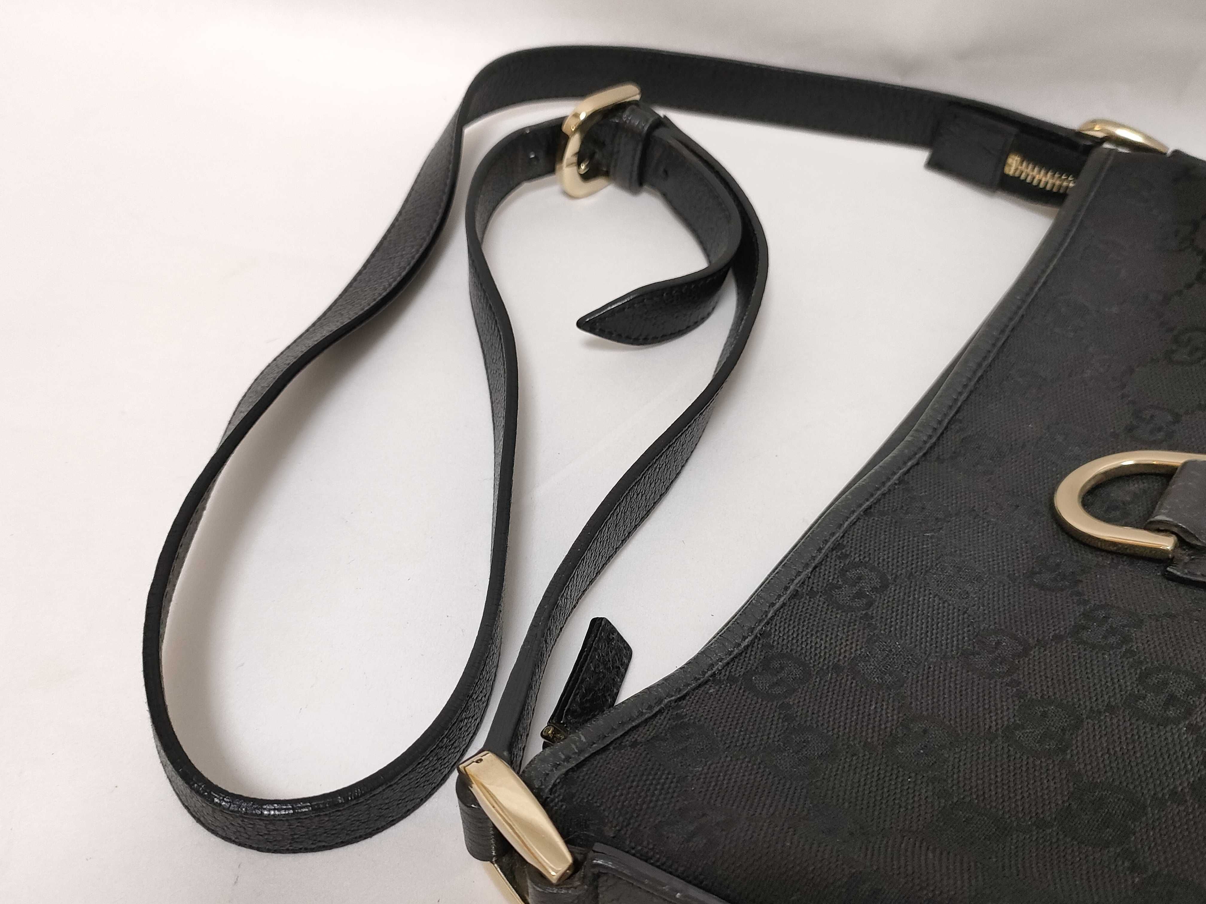 Abbey GG Canvas Shoulder Bag — view 3