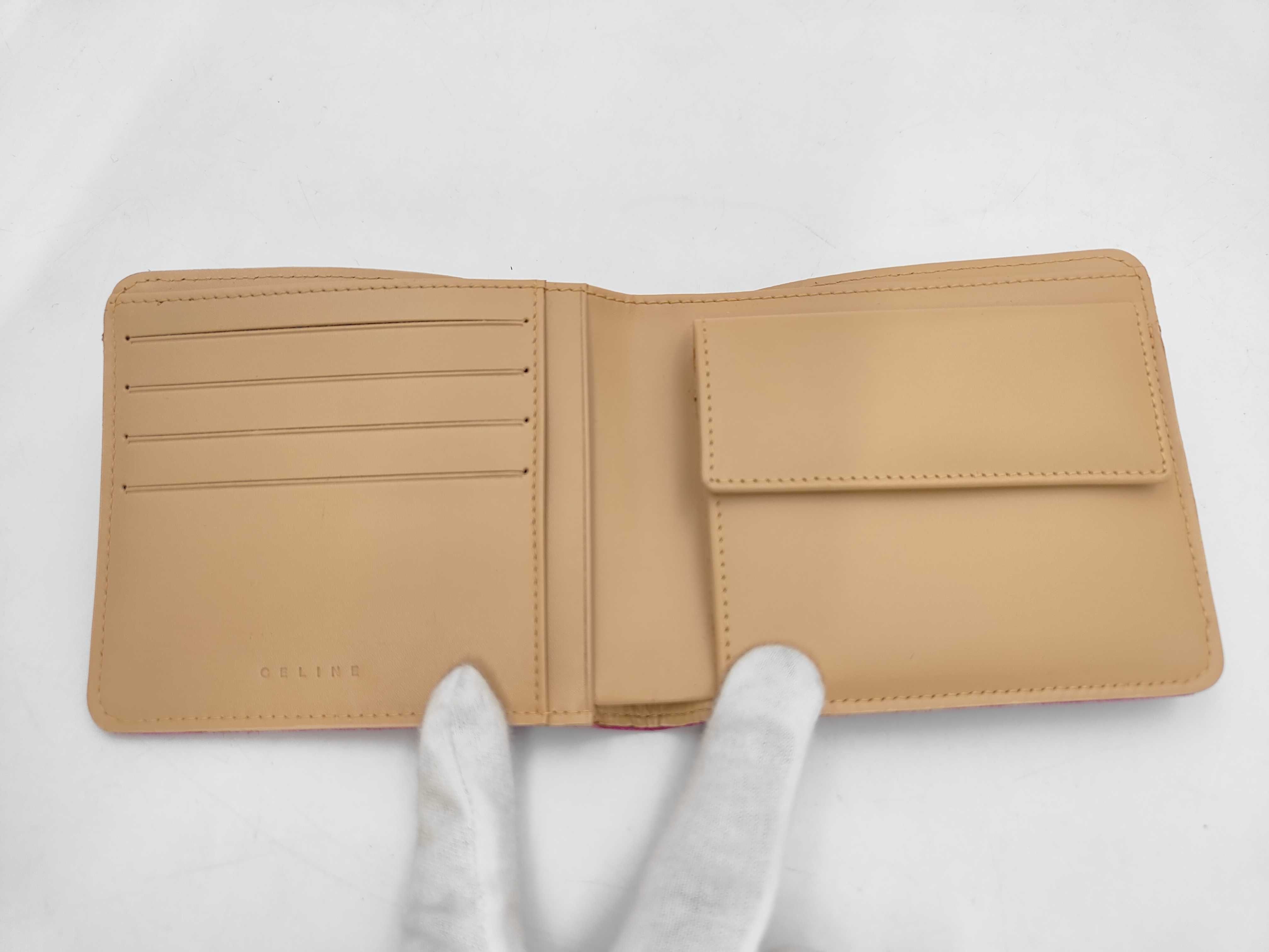 Vintage Suede All-Over Print Wallet — view 5