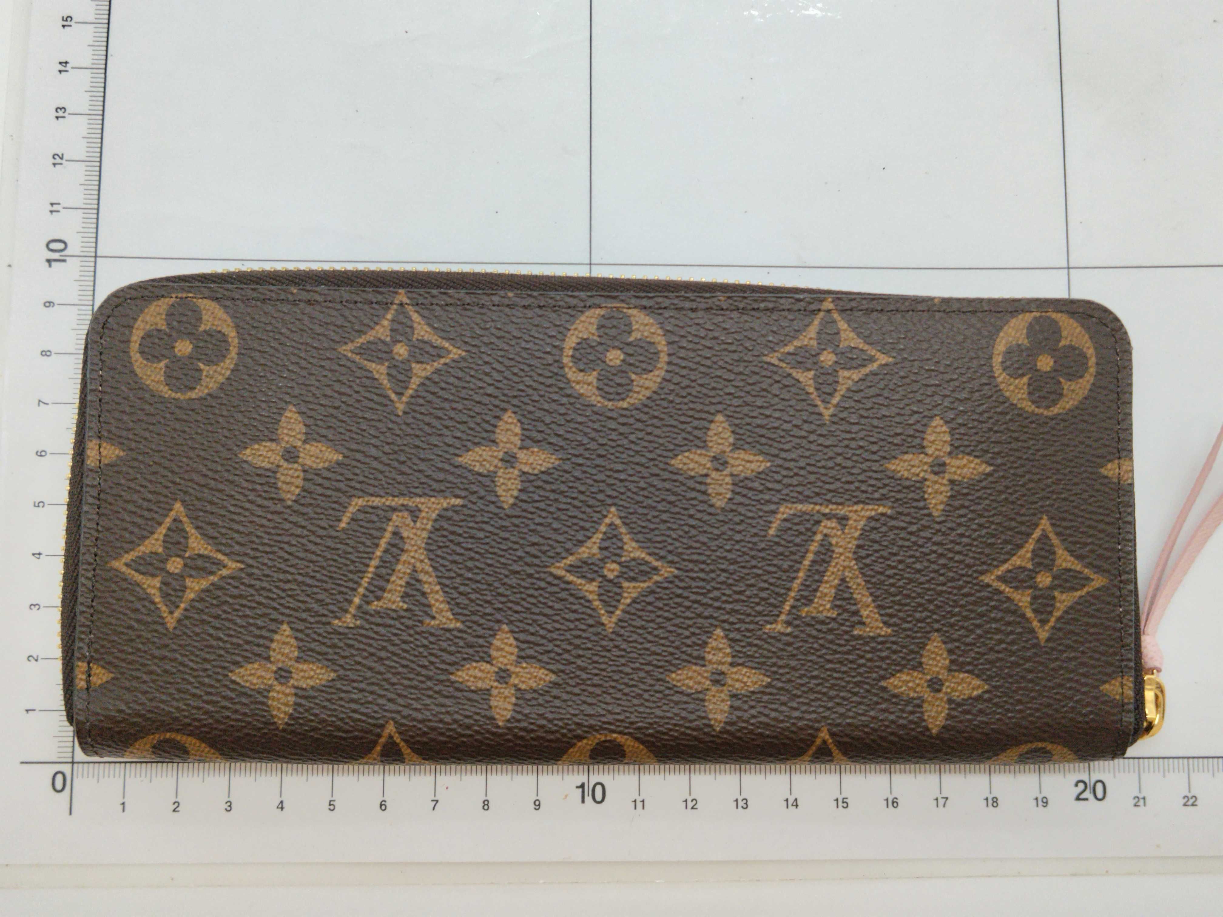 Monogram Louis Vuitton Monogram Portefeuille Clemence M61298 RFID Wallet — view 2