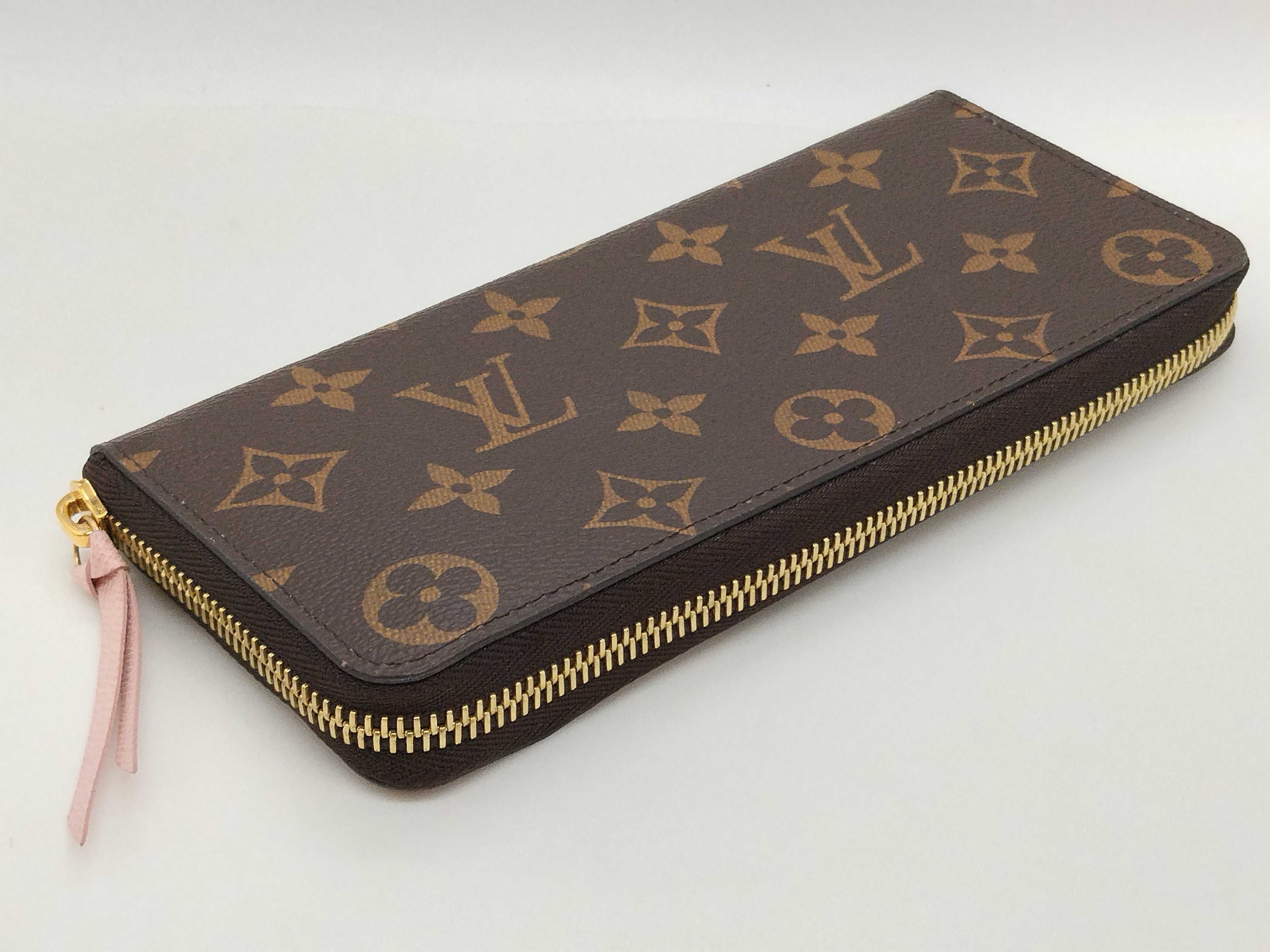 Monogram Louis Vuitton Monogram Portefeuille Clemence M61298 RFID Wallet — view 7