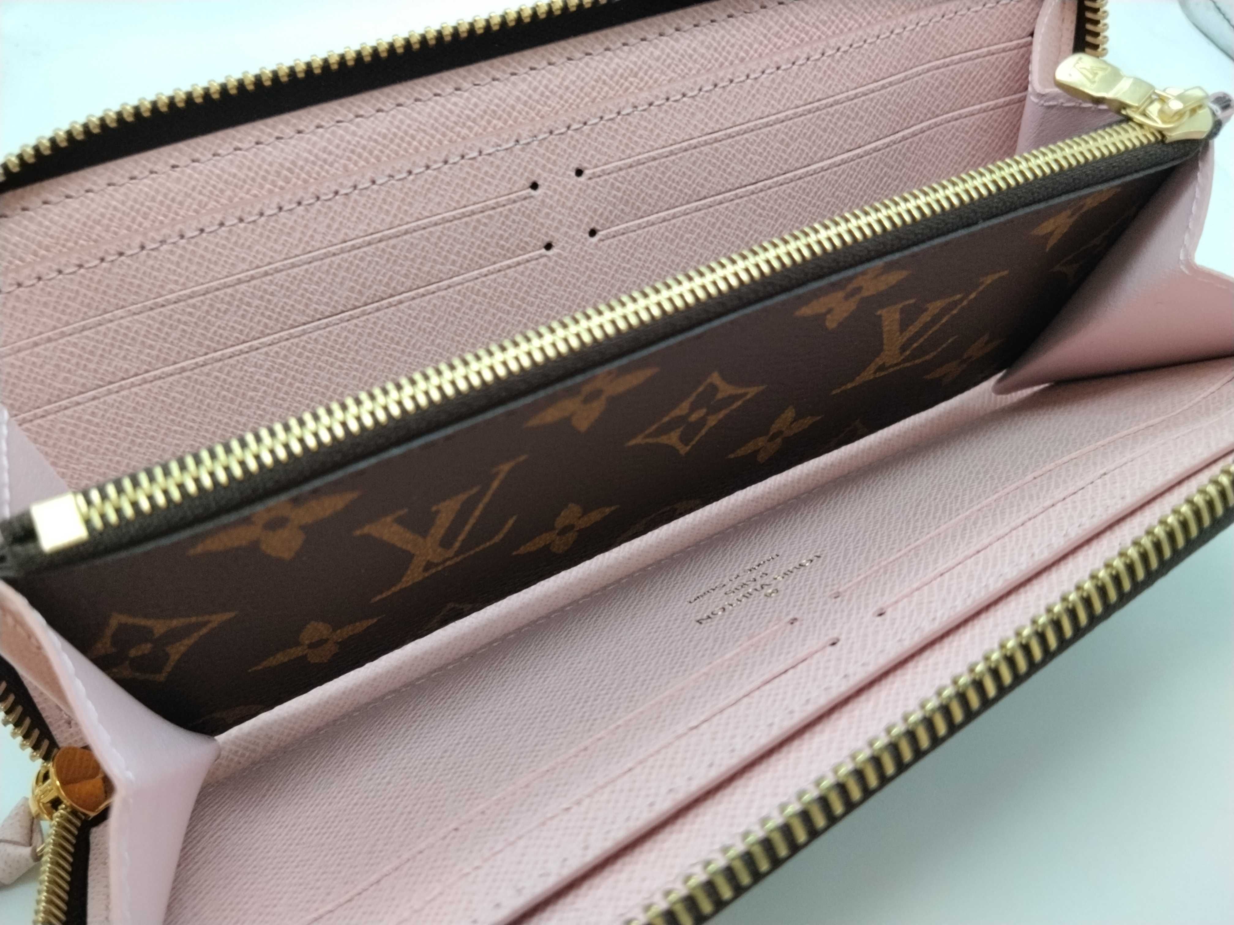 Monogram Louis Vuitton Monogram Portefeuille Clemence M61298 RFID Wallet — view 9
