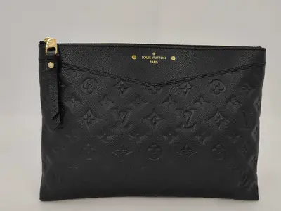 SLG EMPREINTE M62937 DAILY POUCH BLACK RFID Clutch Bag