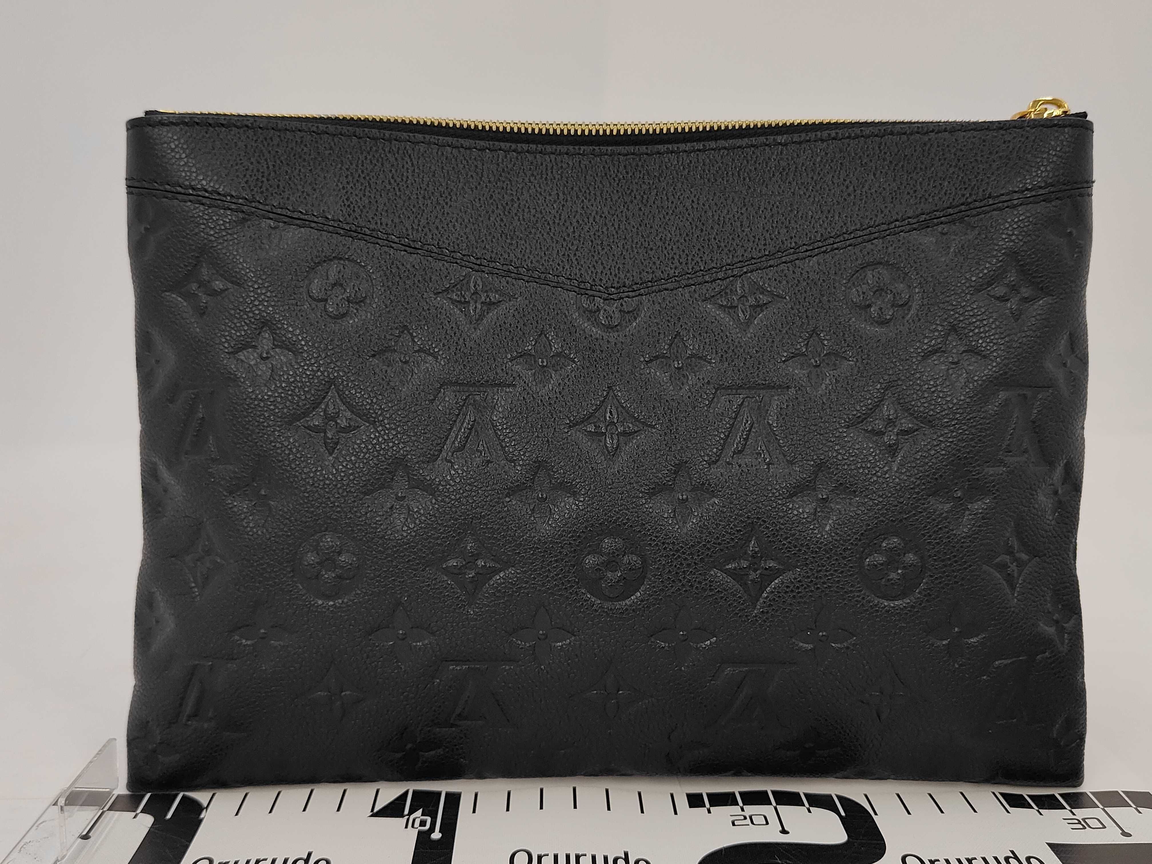SLG EMPREINTE M62937 DAILY POUCH BLACK RFID Clutch Bag — view 2