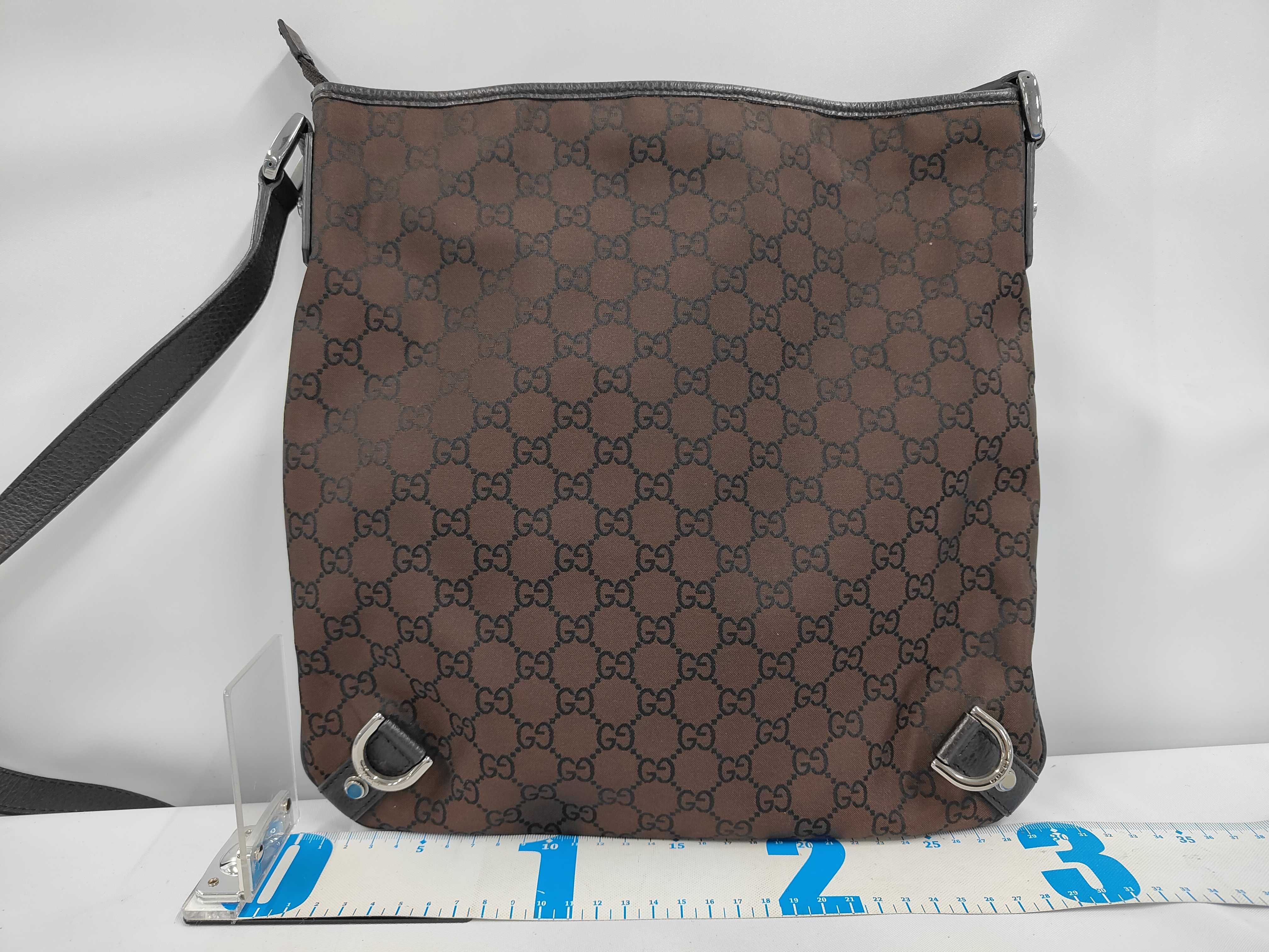 268642GG Nylon Abbey Shoulder Bag Brown Shoulder Bag — view 2