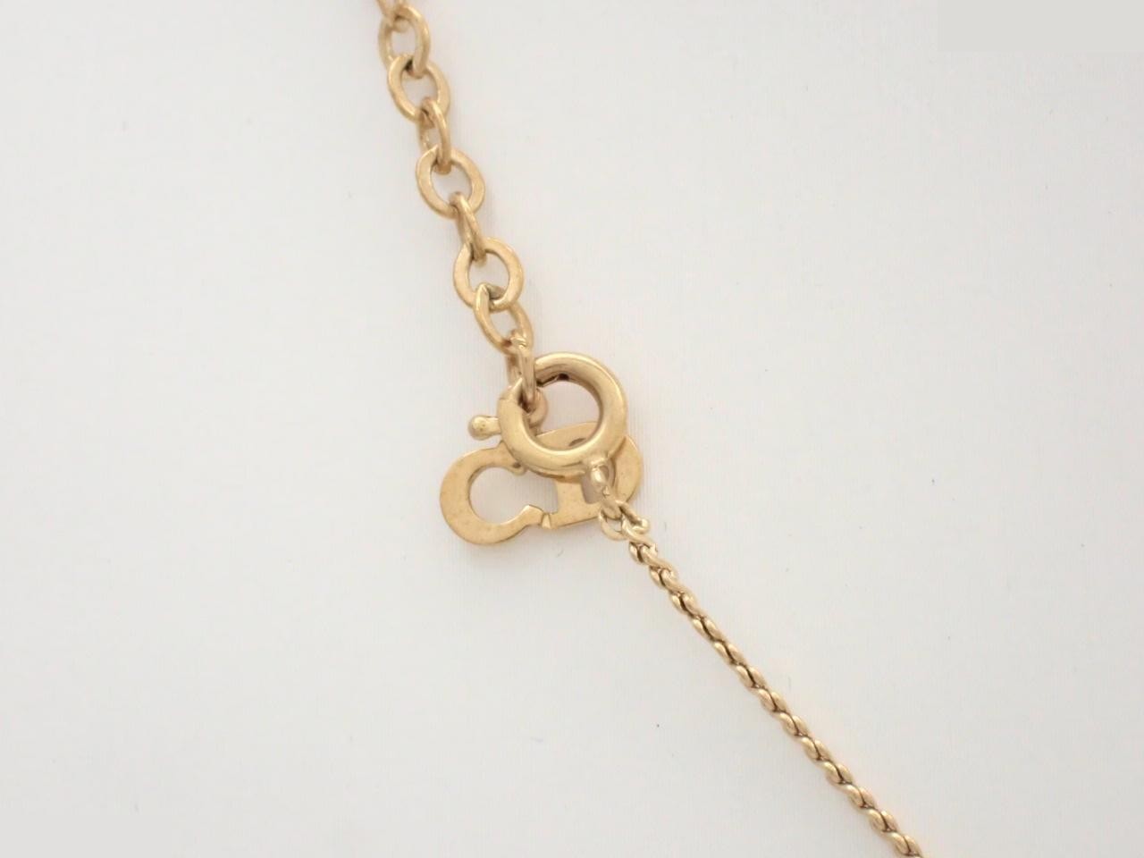 Gold necklace, chain approximately 42cm — view 2